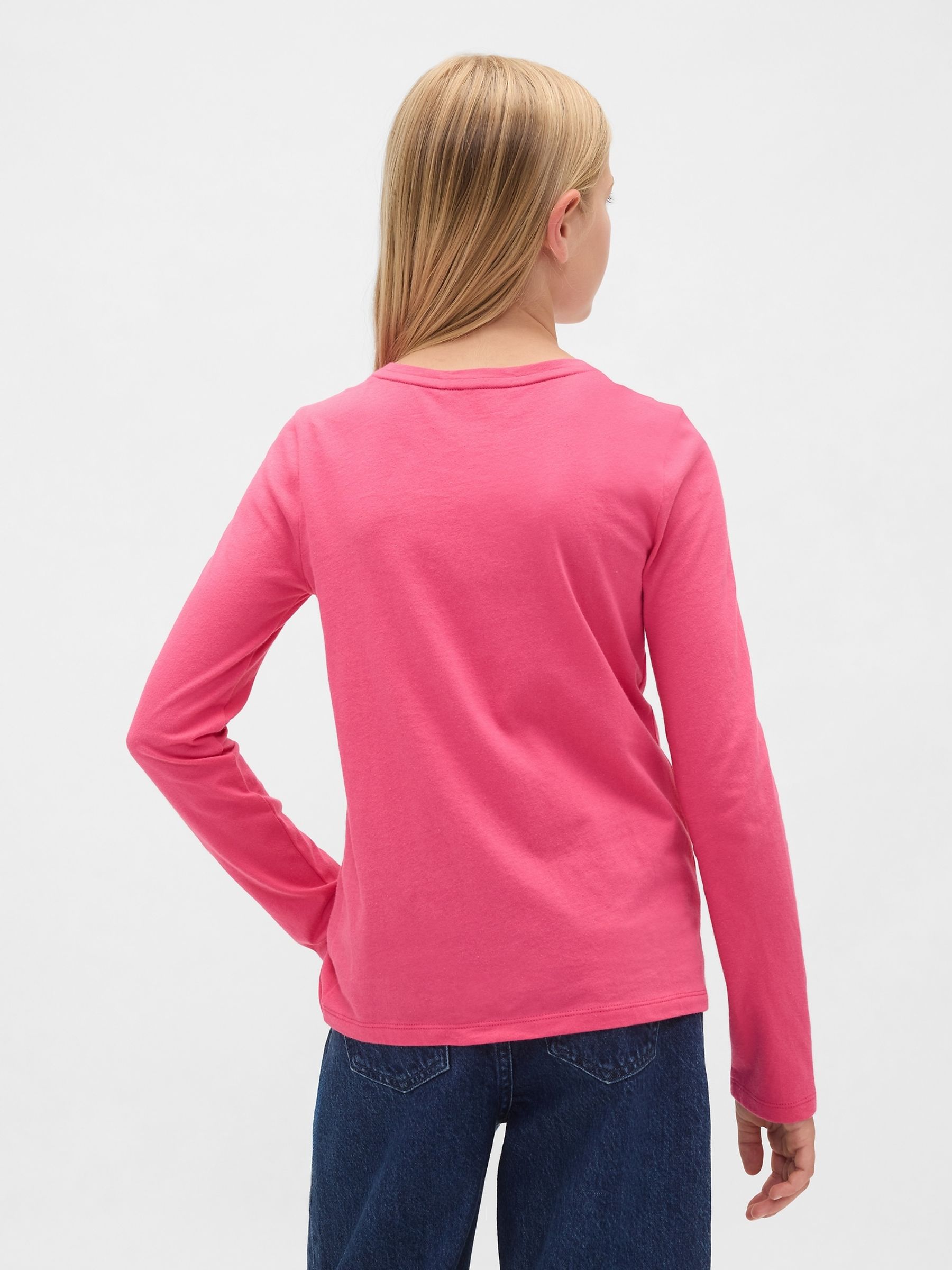 Bright Pink Logo Short Sleeve T-Shirt - Image 2 of 4 Bright Pink Logo Short Sleeve T-Shirt - Image 2 of 4