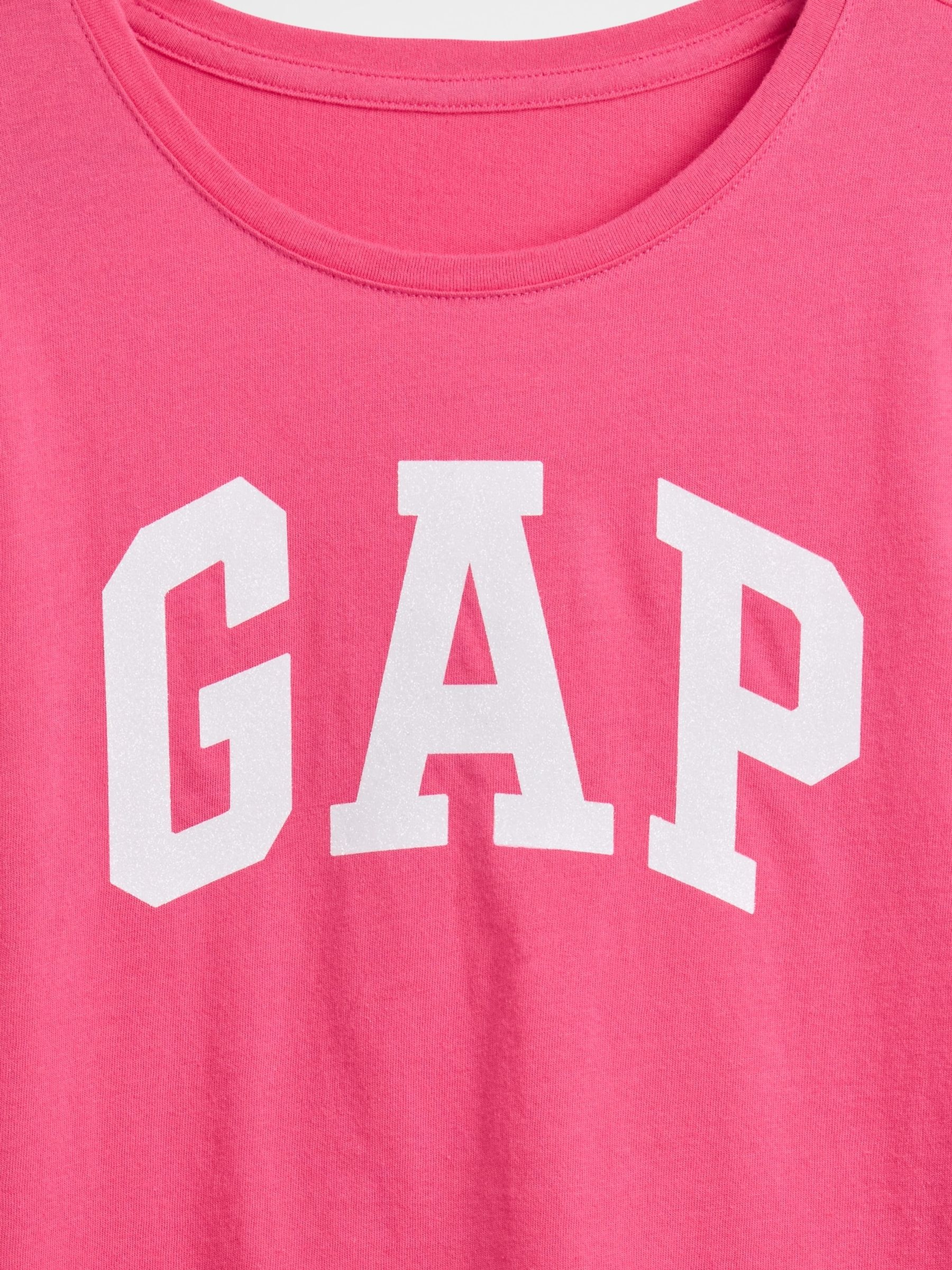 Bright Pink Logo Short Sleeve T-Shirt - Image 4 of 4