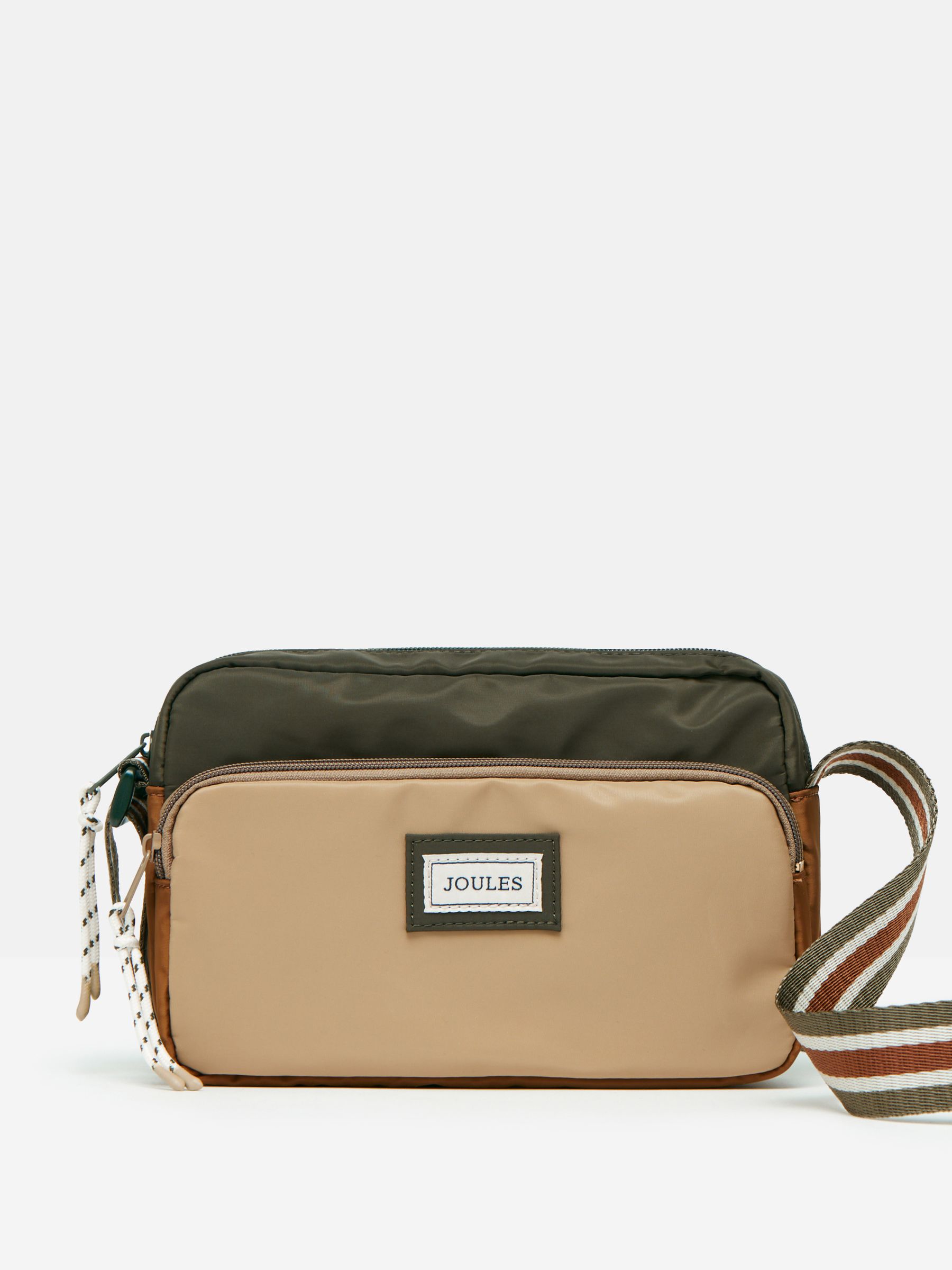 Marlow Khaki Green Lightweight Cross Body Bag - Image 3 of 7