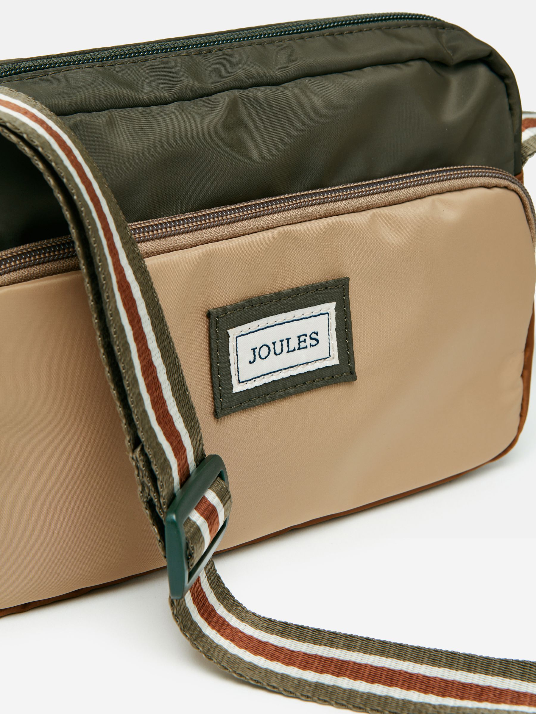 Marlow Khaki Green Lightweight Cross Body Bag - Image 5 of 7