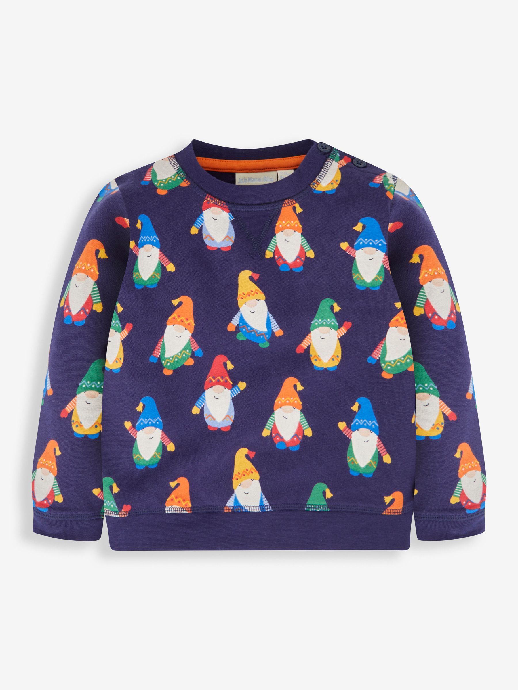 Navy Blue Gonks Gonks Appliqué Sweatshirt - Image 3 of 4