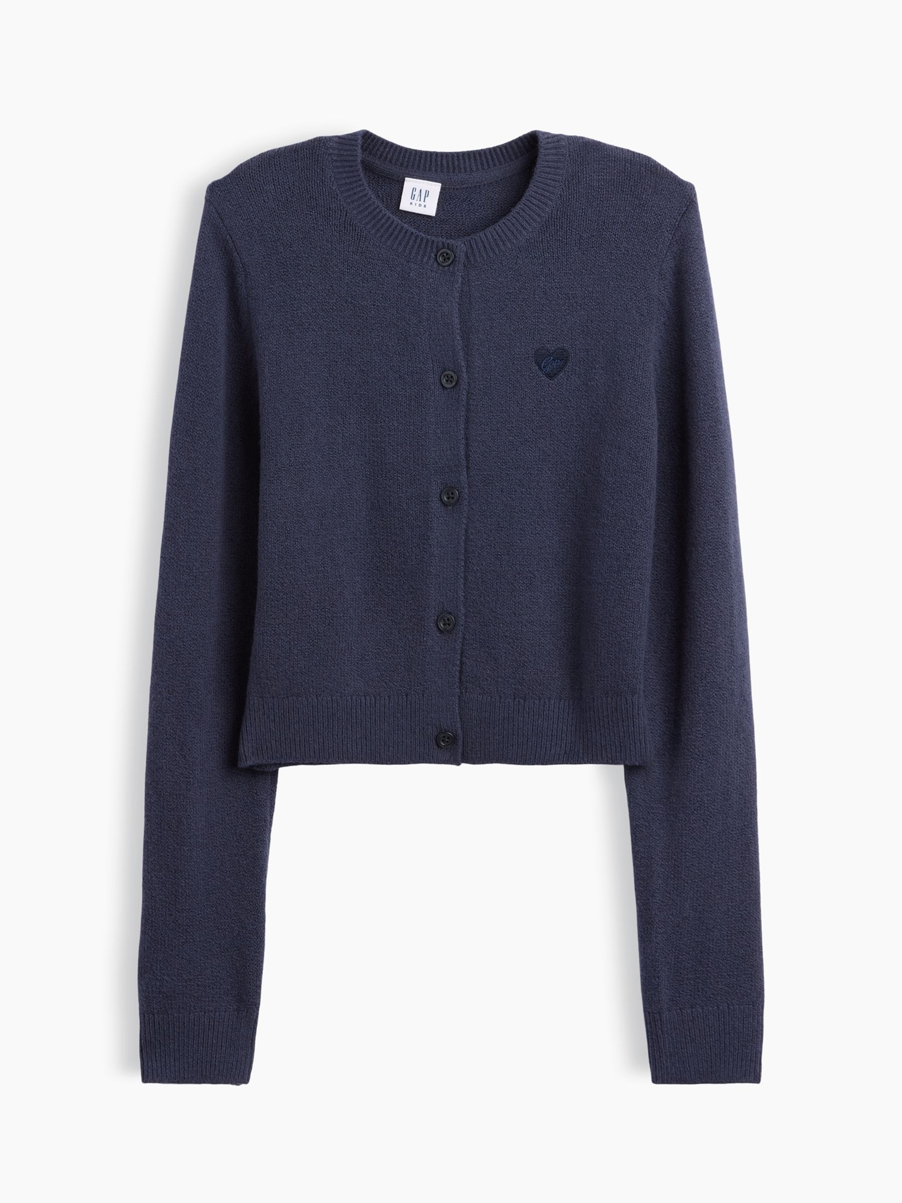 Navy Cash Soft Relaxed Cardigan - Image 5 of 5