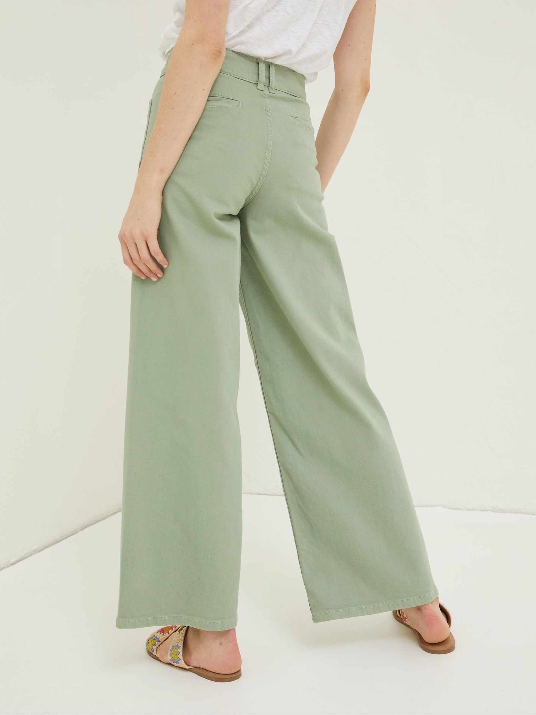 Green Cassie Marine Straight Jeans - Image 2 of 5
