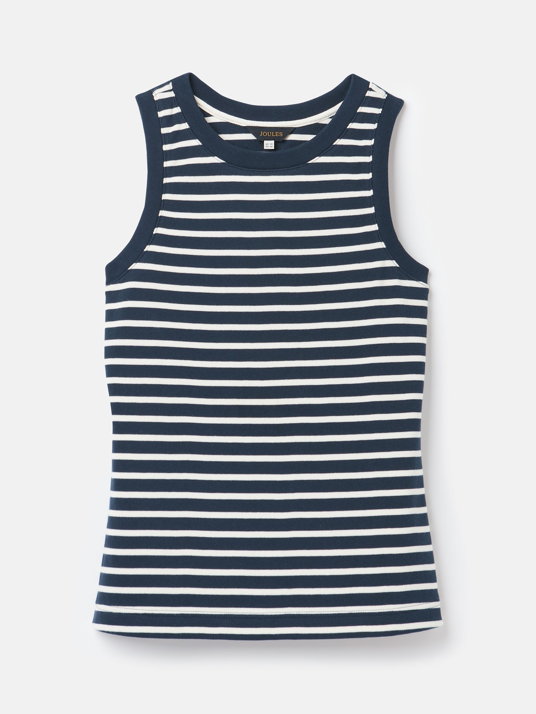 Harbour Navy & Cream Striped Jersey Vest - Image 7 of 7
