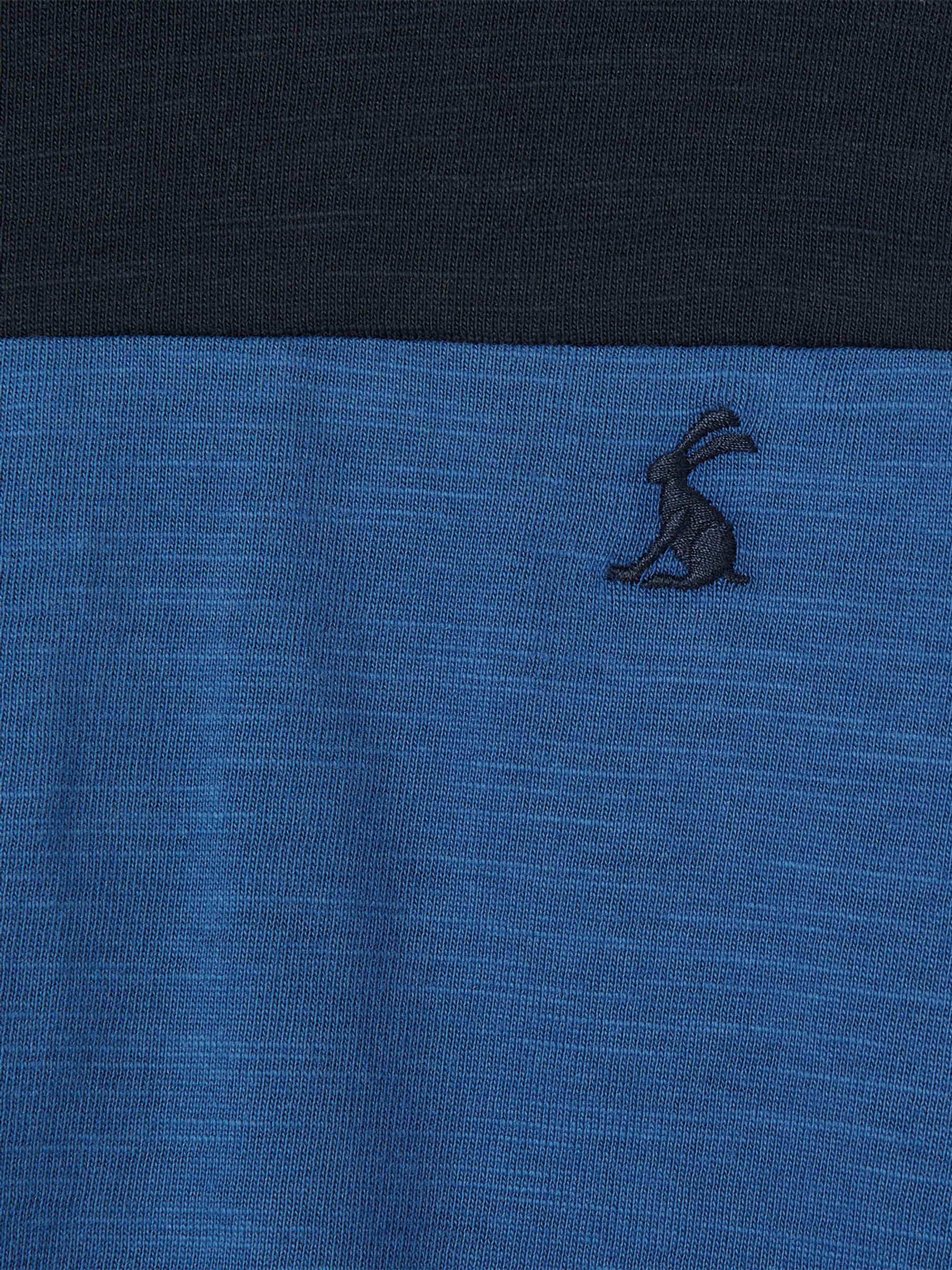 Grayson Blue Long Sleeve Colourblock T-Shirt - Image 5 of 5