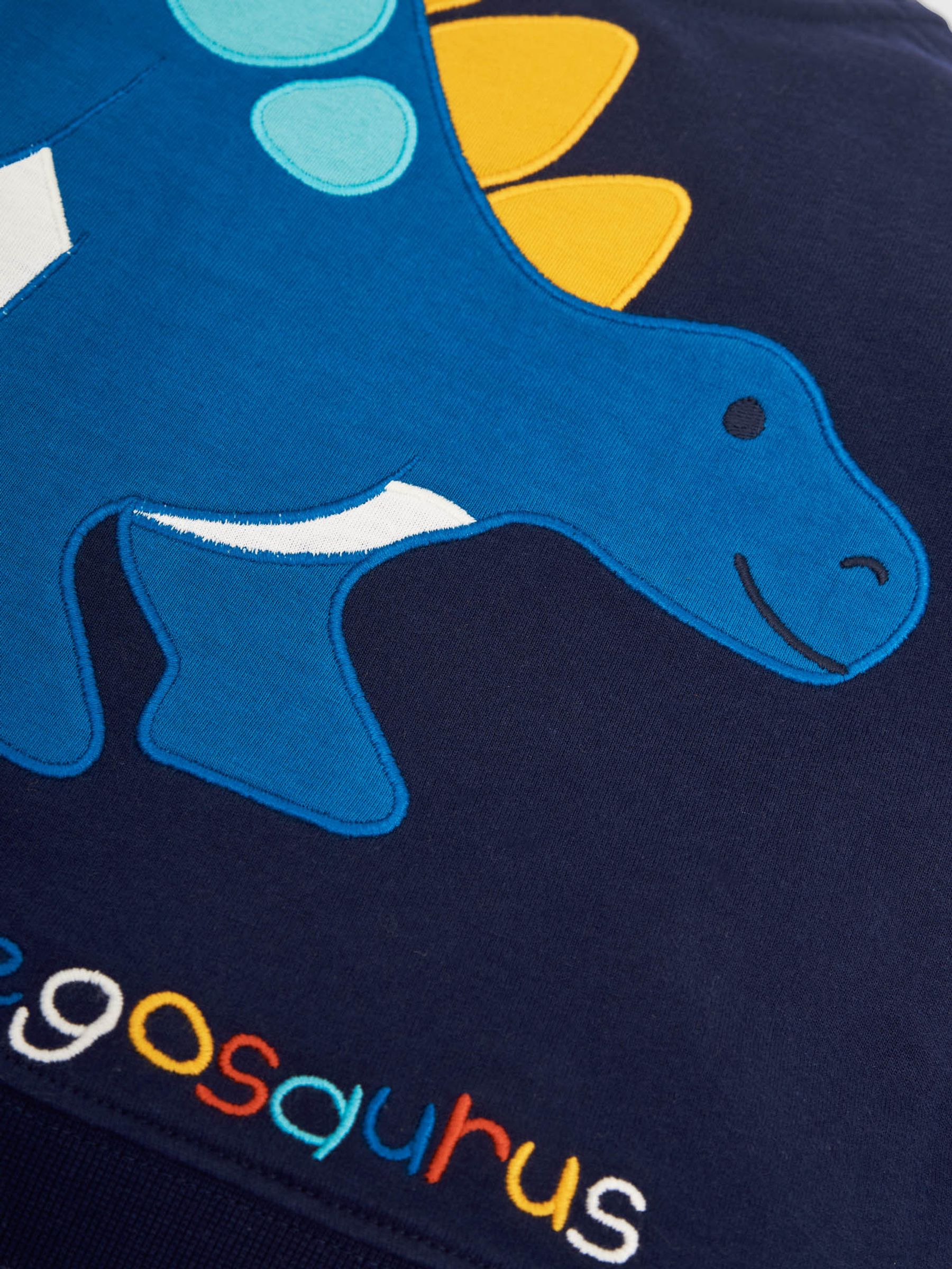 Navy Boys Stegosaurus Sweatshirt - Image 3 of 5