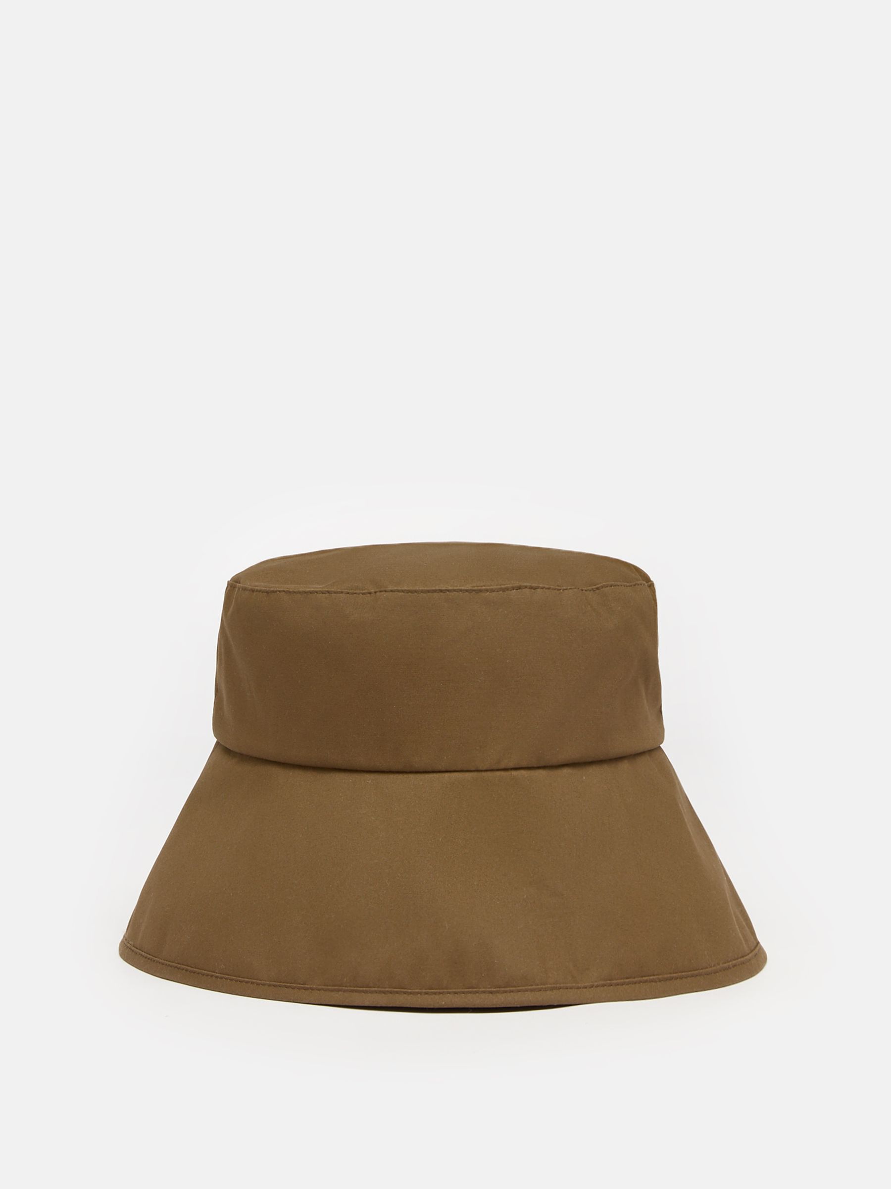 Brown Wax Faux Fur Lined Bucket Hat - Image 3 of 4