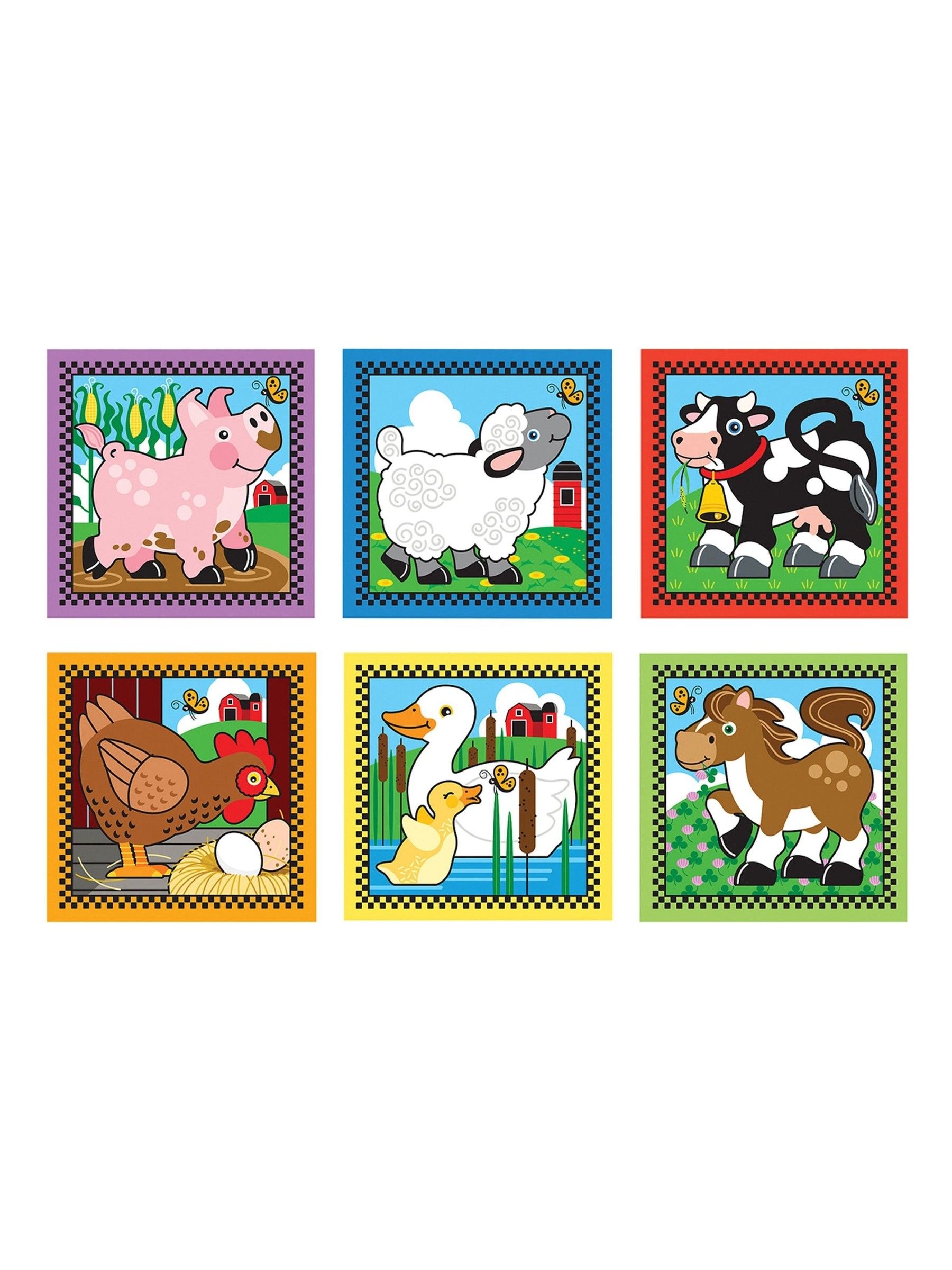 Melissa & Doug Farm Cube Puzzle - Image 2 of 3