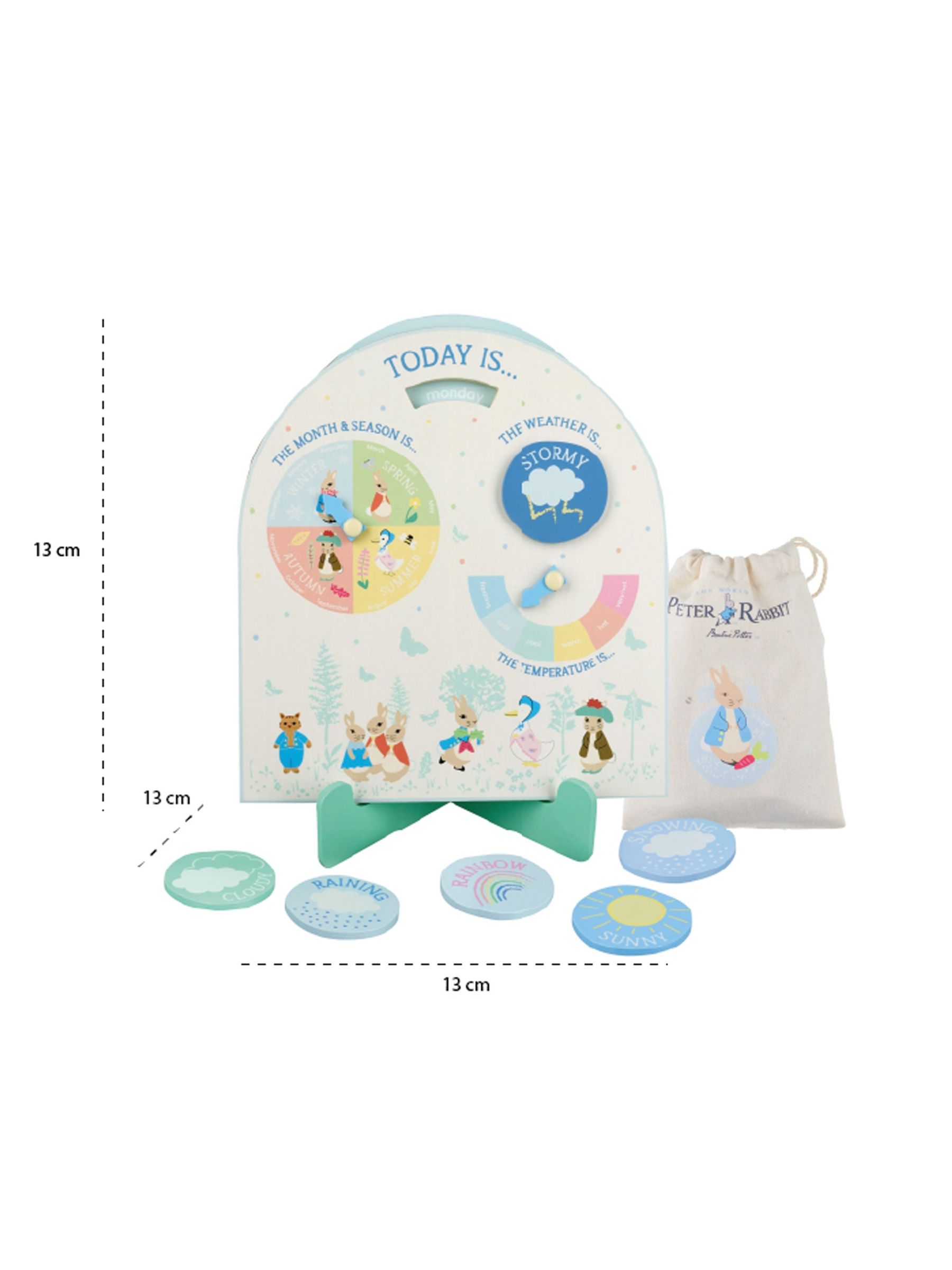 Peter Rabbit Weather Clock - Image 2 of 7