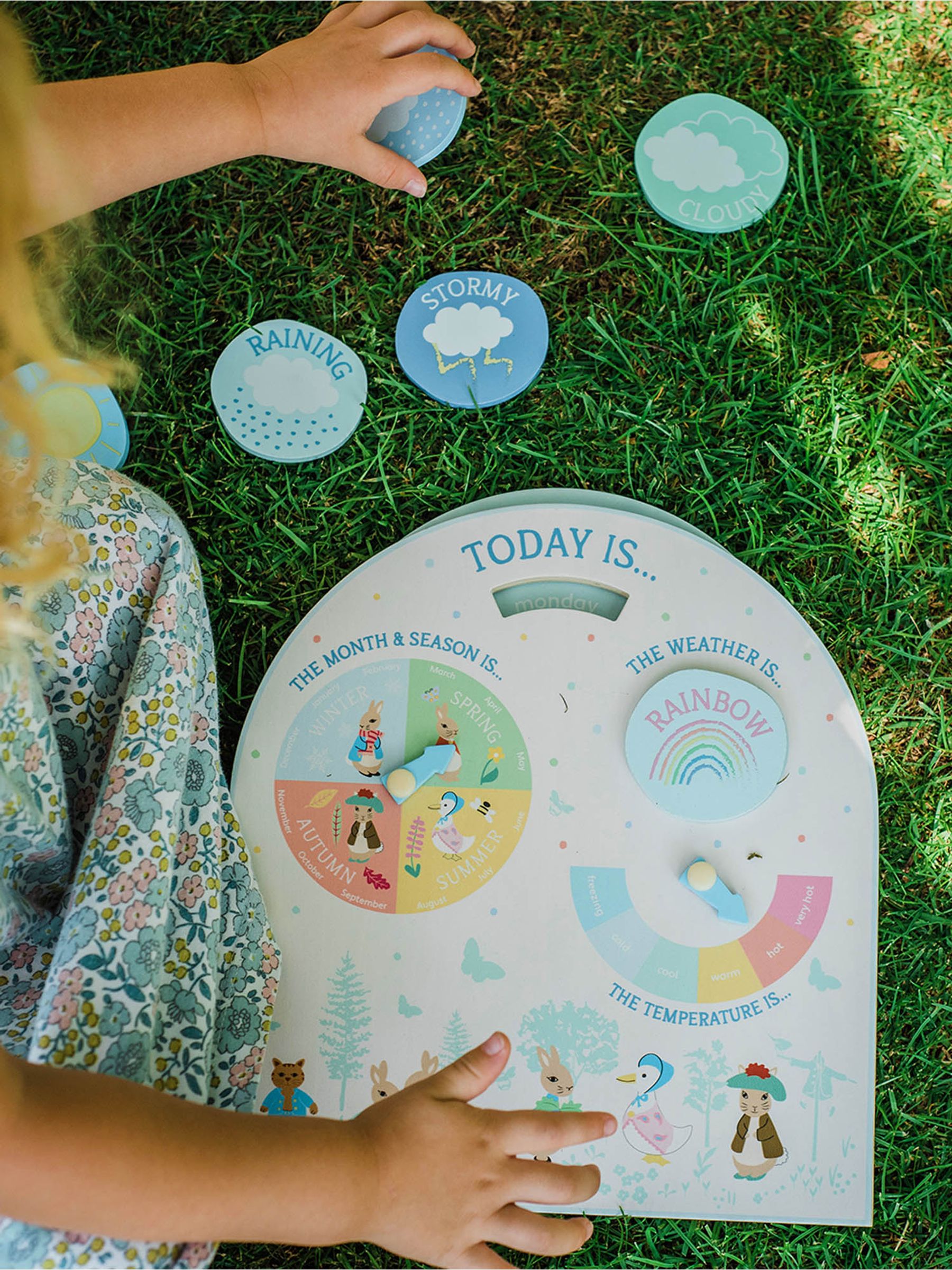 Peter Rabbit Weather Clock - Image 6 of 7