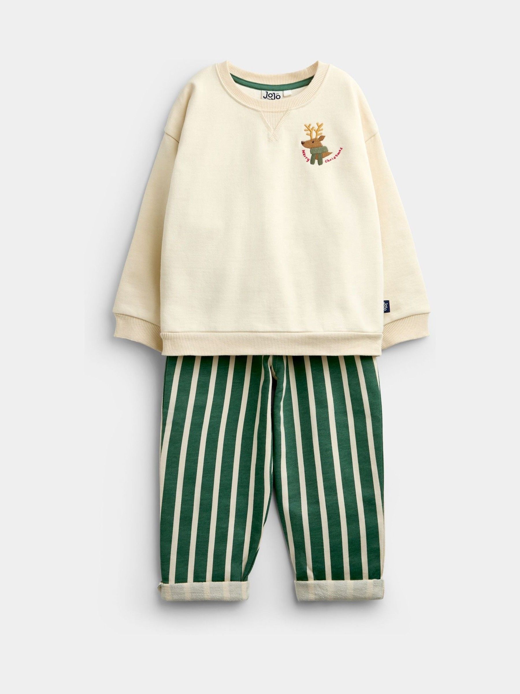 Natural Santas Snacks Sweatshirt & Jogger Set - Image 1 of 6