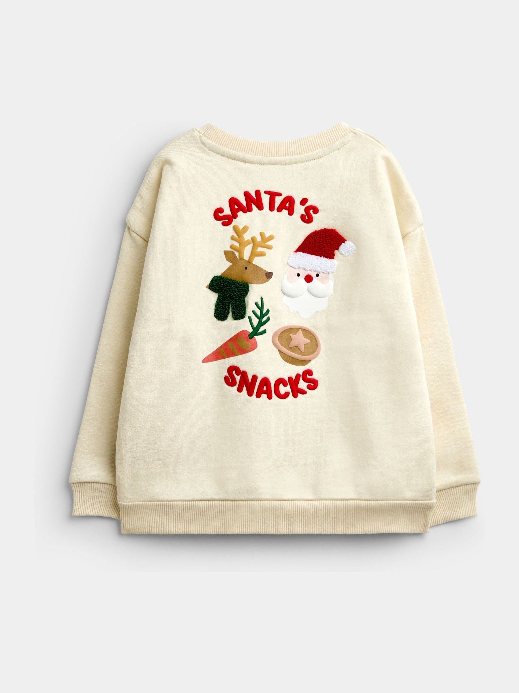 Natural Santas Snacks Sweatshirt & Jogger Set - Image 3 of 6