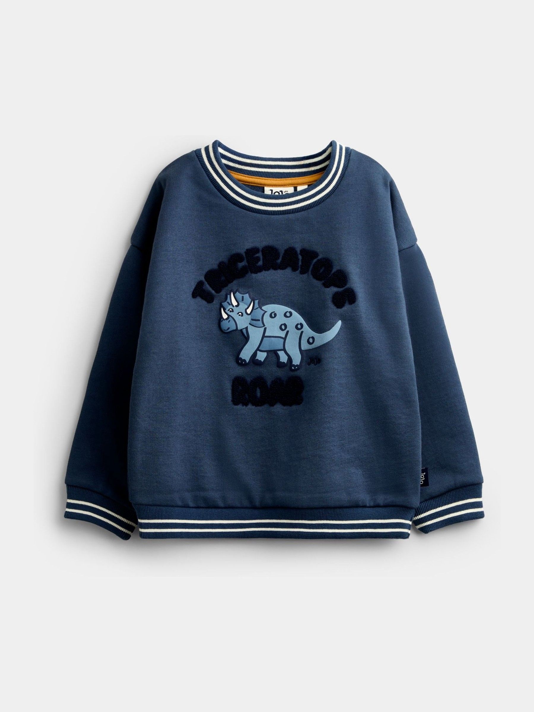 Blue Triceratops Sweatshirt - Image 1 of 4