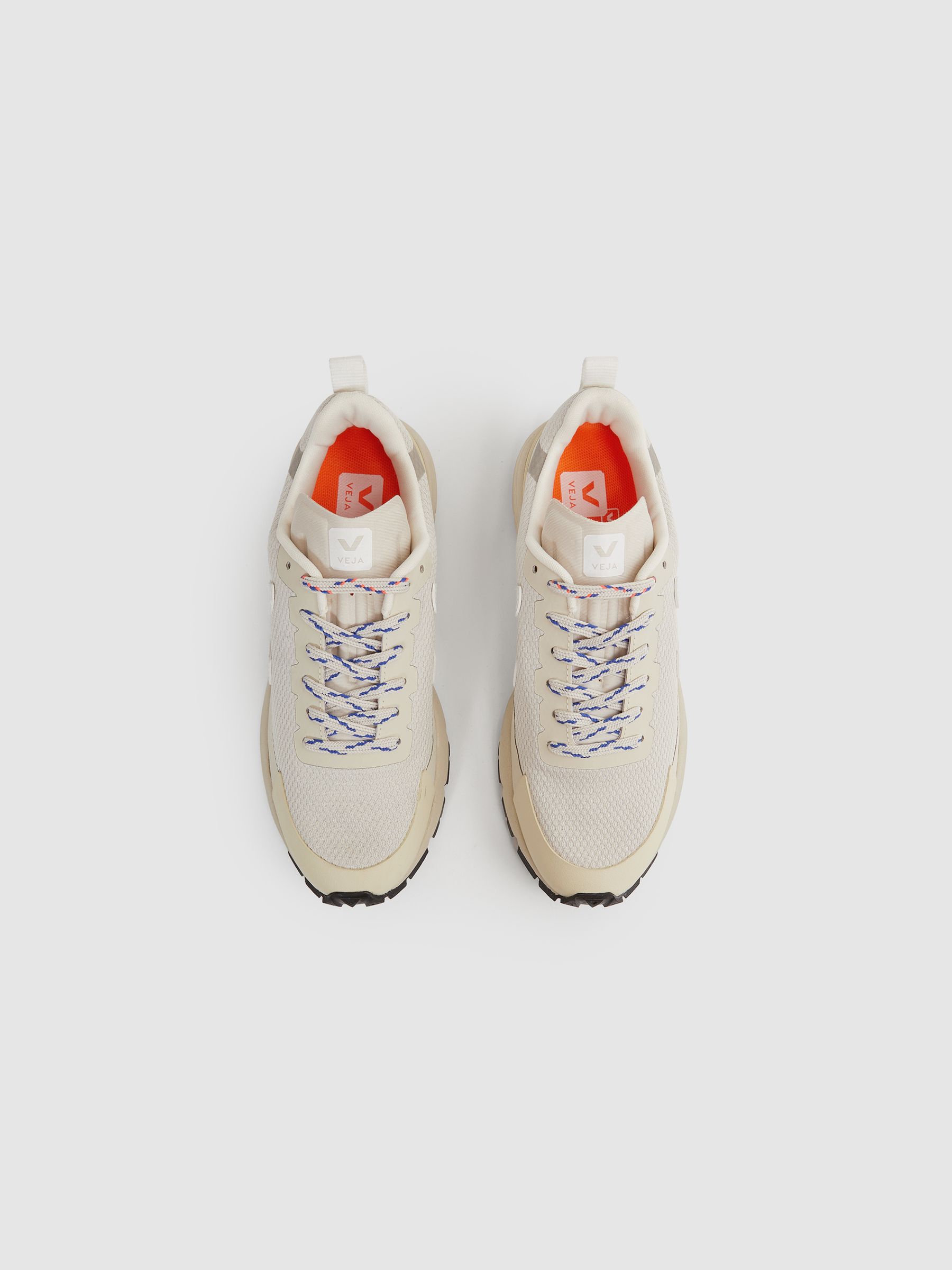 Veja Mesh Hiking Trainers in Natural - Image 4 of 6
