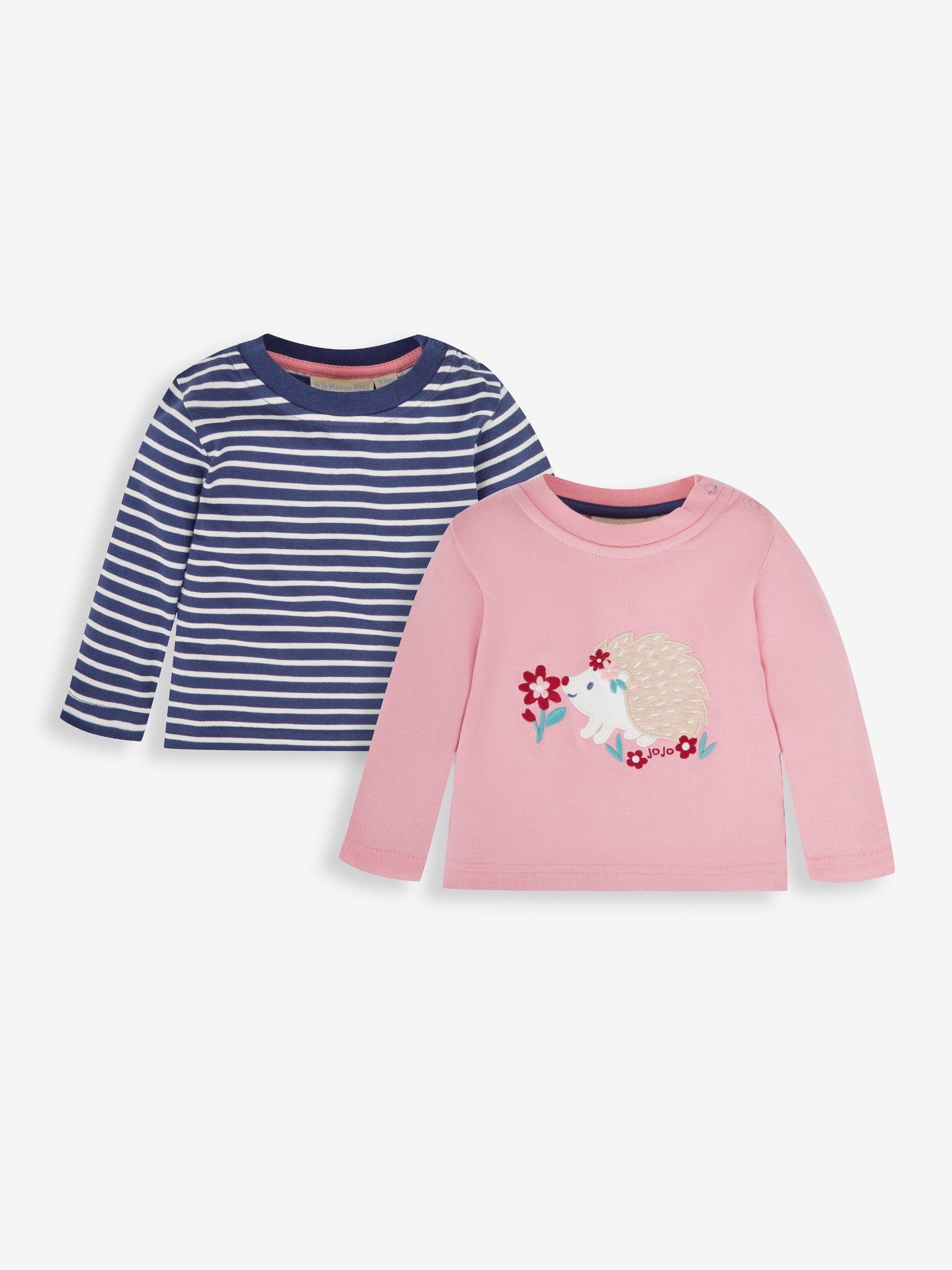 Pink Hedgehog 2-Pack Tops - Image 1 of 5