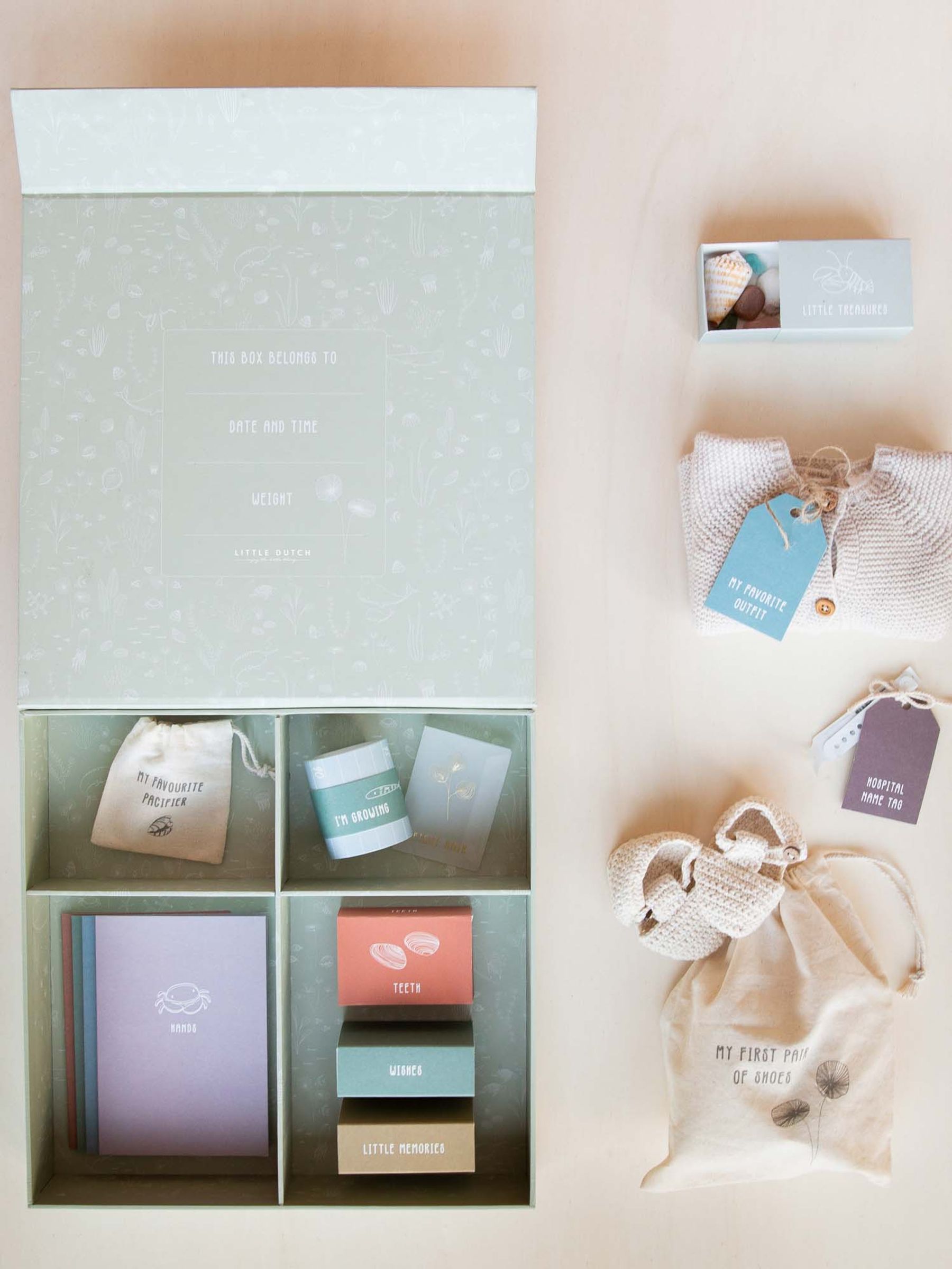 Grey Little Dutch Memory Box Baby Bunny - Image 6 of 9