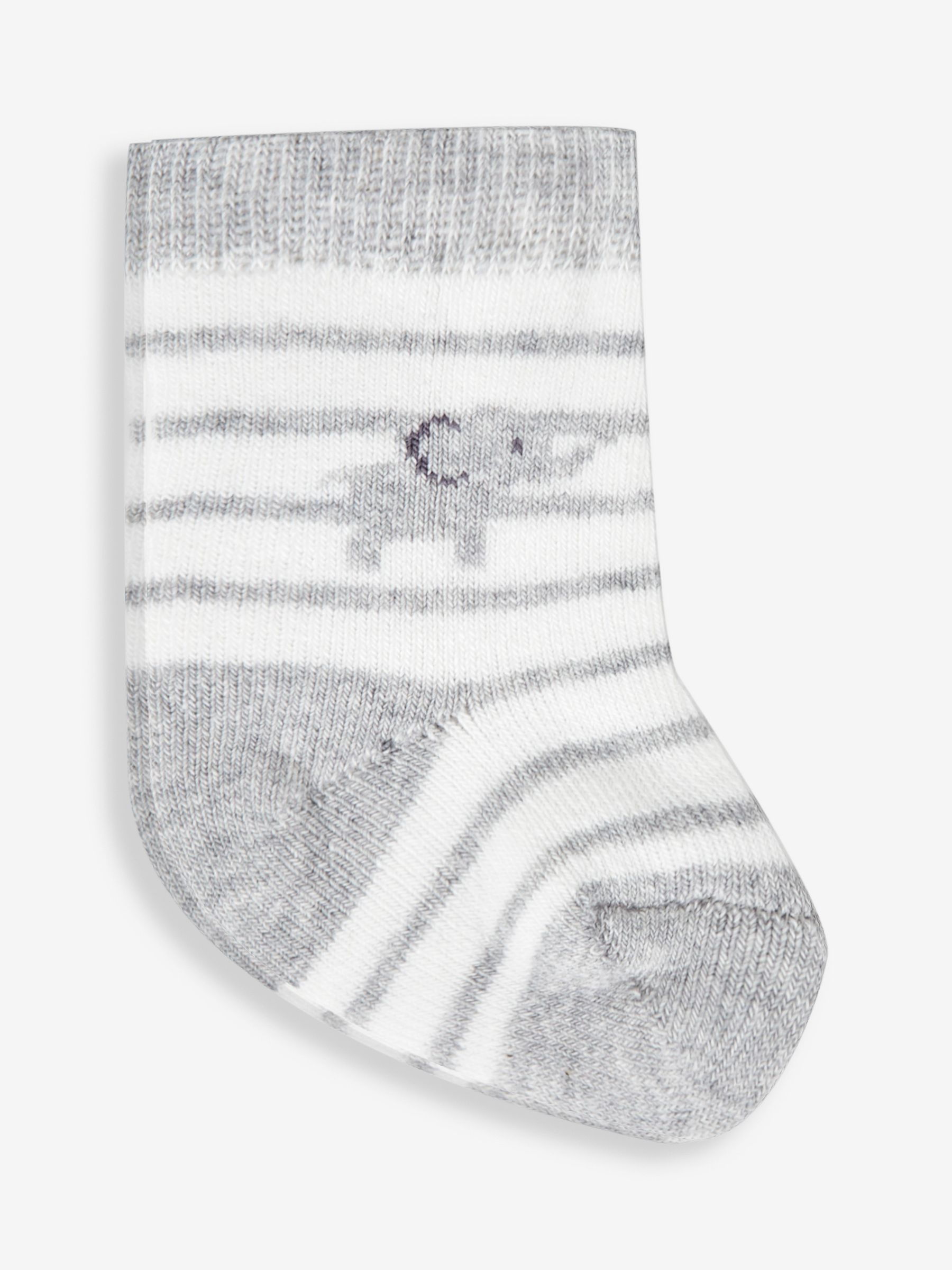 Grey Elephant 2-Pack Baby Socks - Image 3 of 3