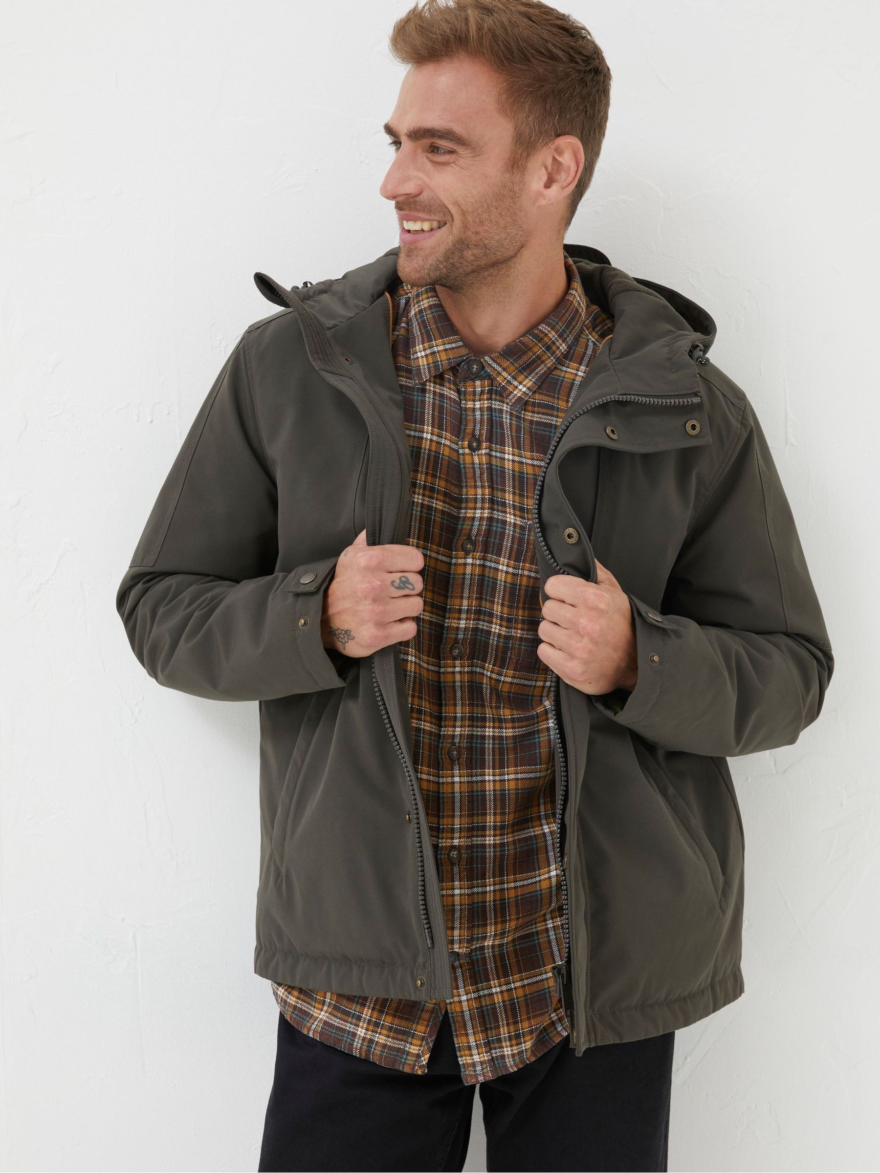 Whitemoor Brown Jacket - Image 1 of 4