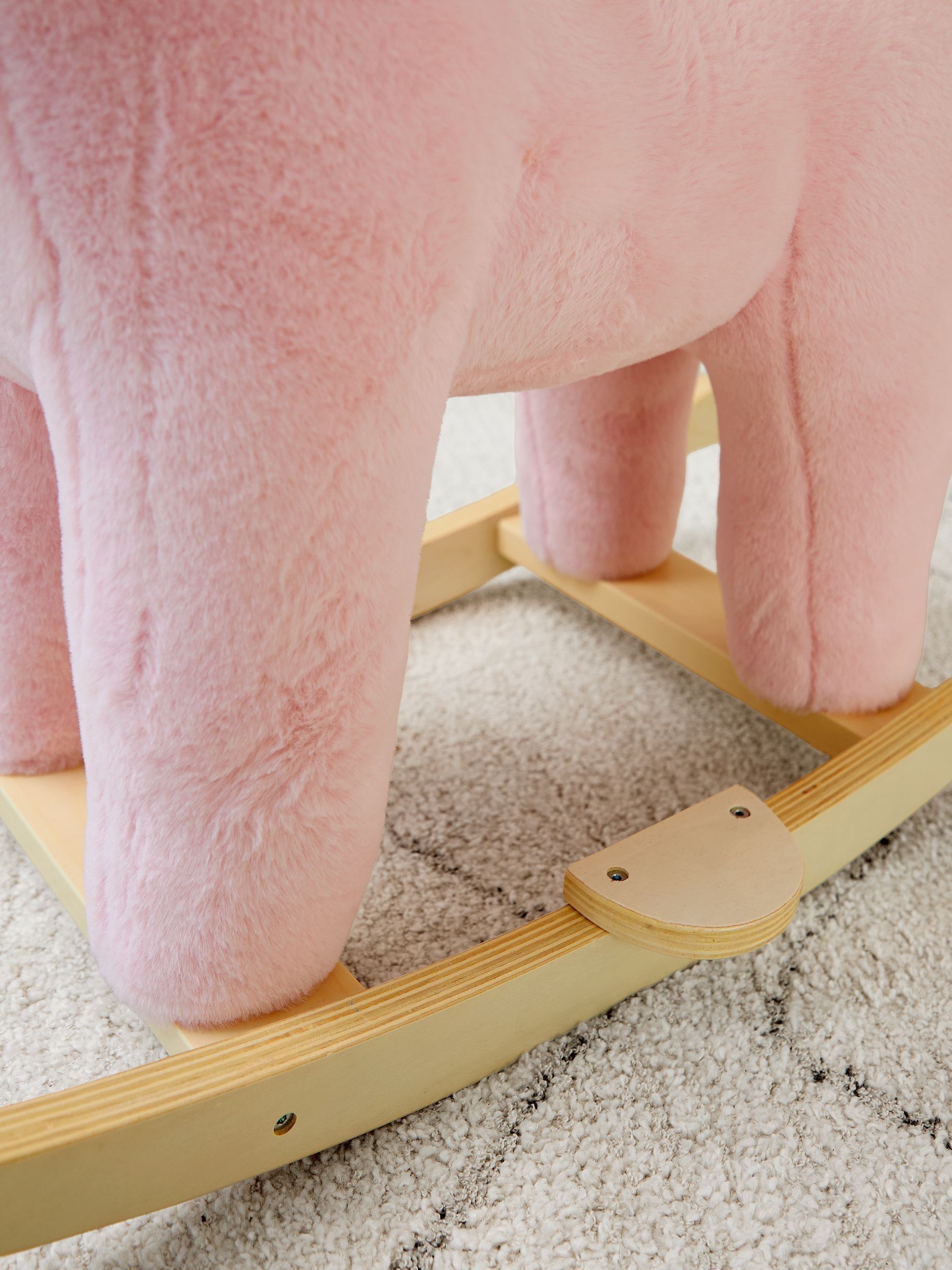 Wooden Unicorn Ride-On Toy - Image 5 of 6