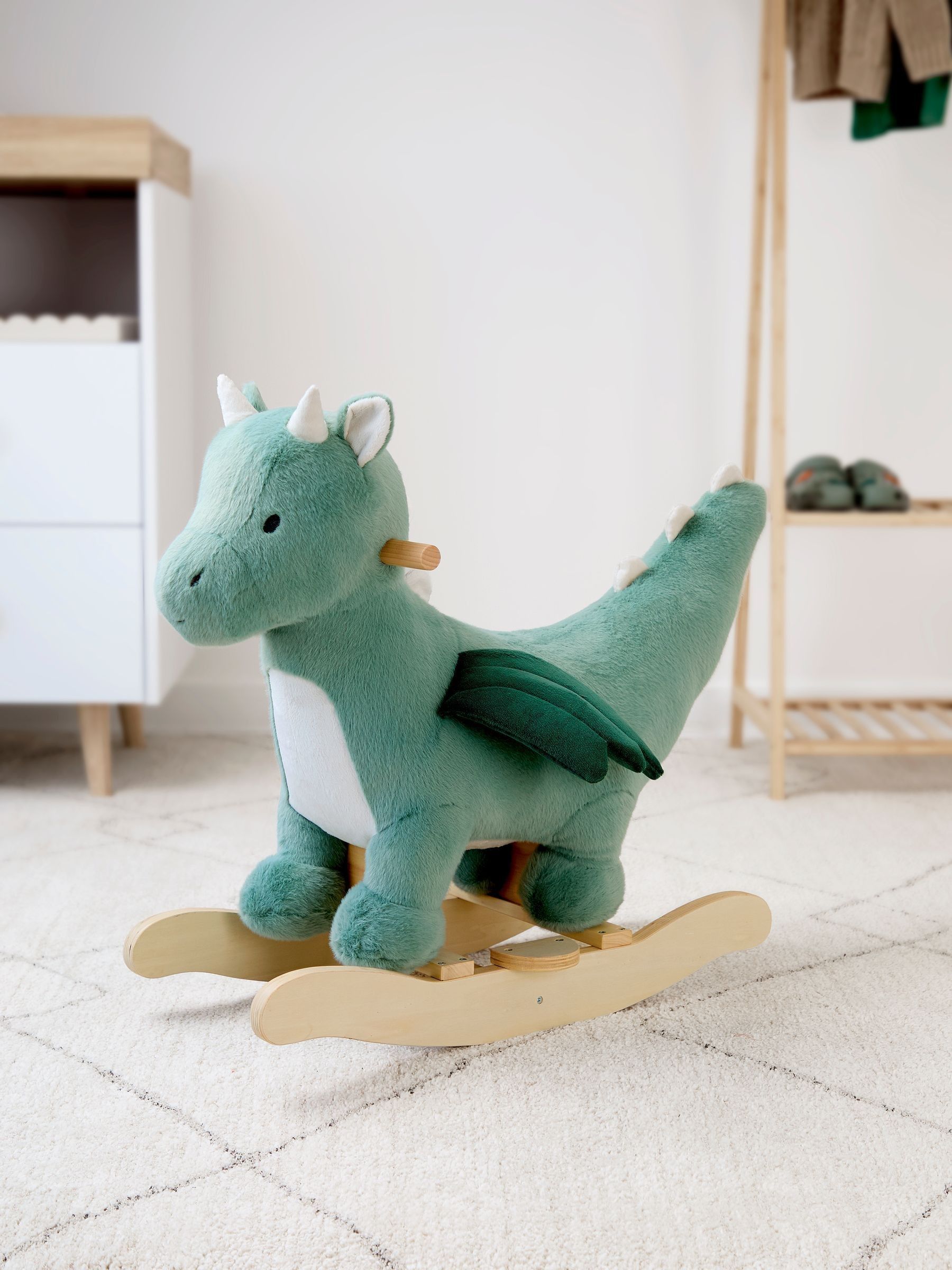 Wooden Dragon Ride-On Toy - Image 3 of 6