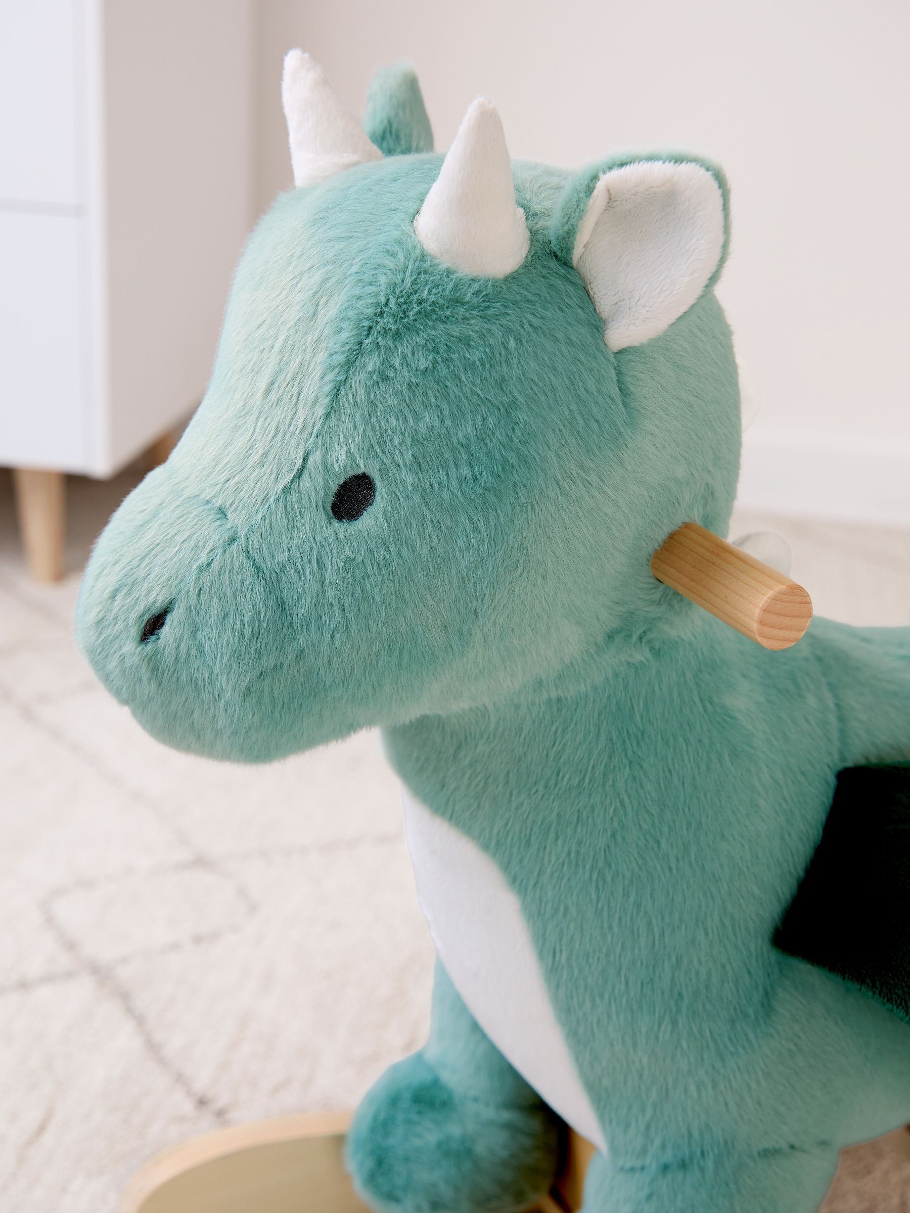 Wooden Dragon Ride-On Toy - Image 4 of 6
