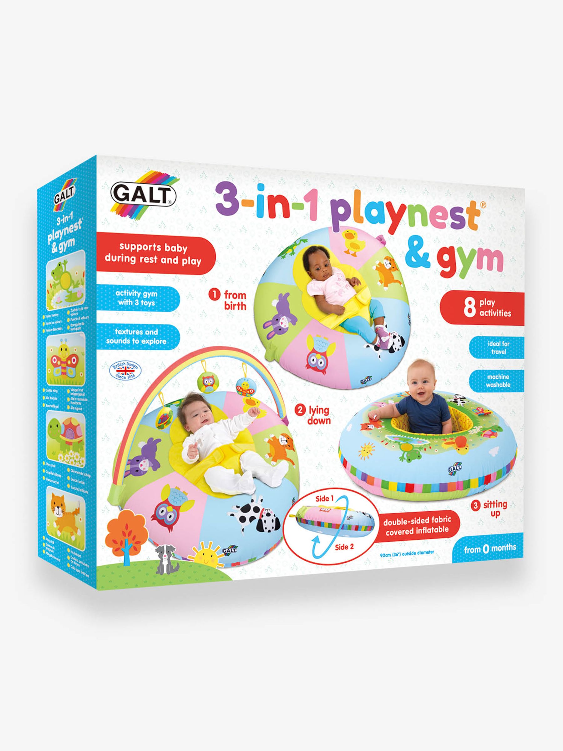 Galt 3-in-1 Playnest & Gym - Image 2 of 4