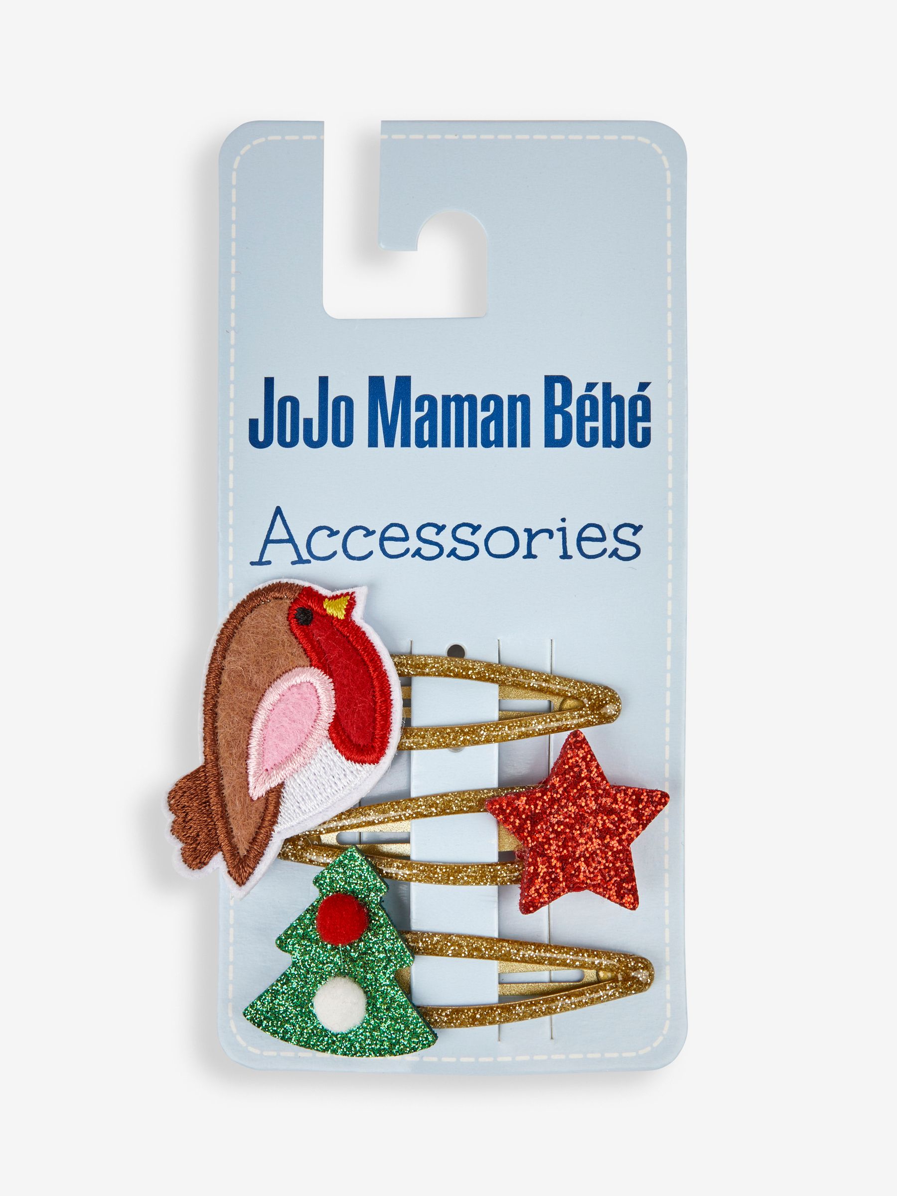 3 Pack Christmas Clips in Multi - Image 2 of 2