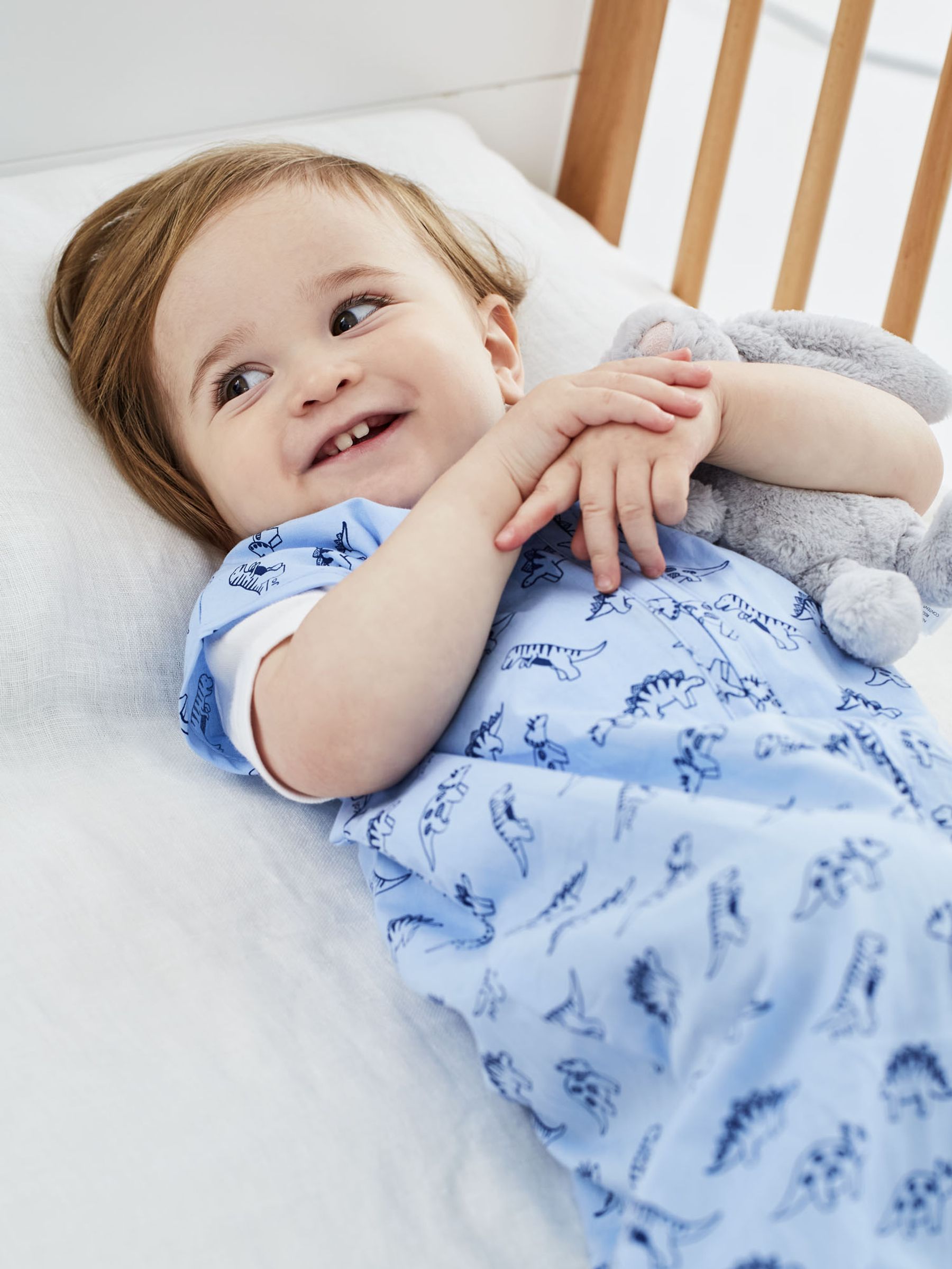 Dino Print 1 Tog Toddler Sheet Sleeping Bag - Image 1 of 3