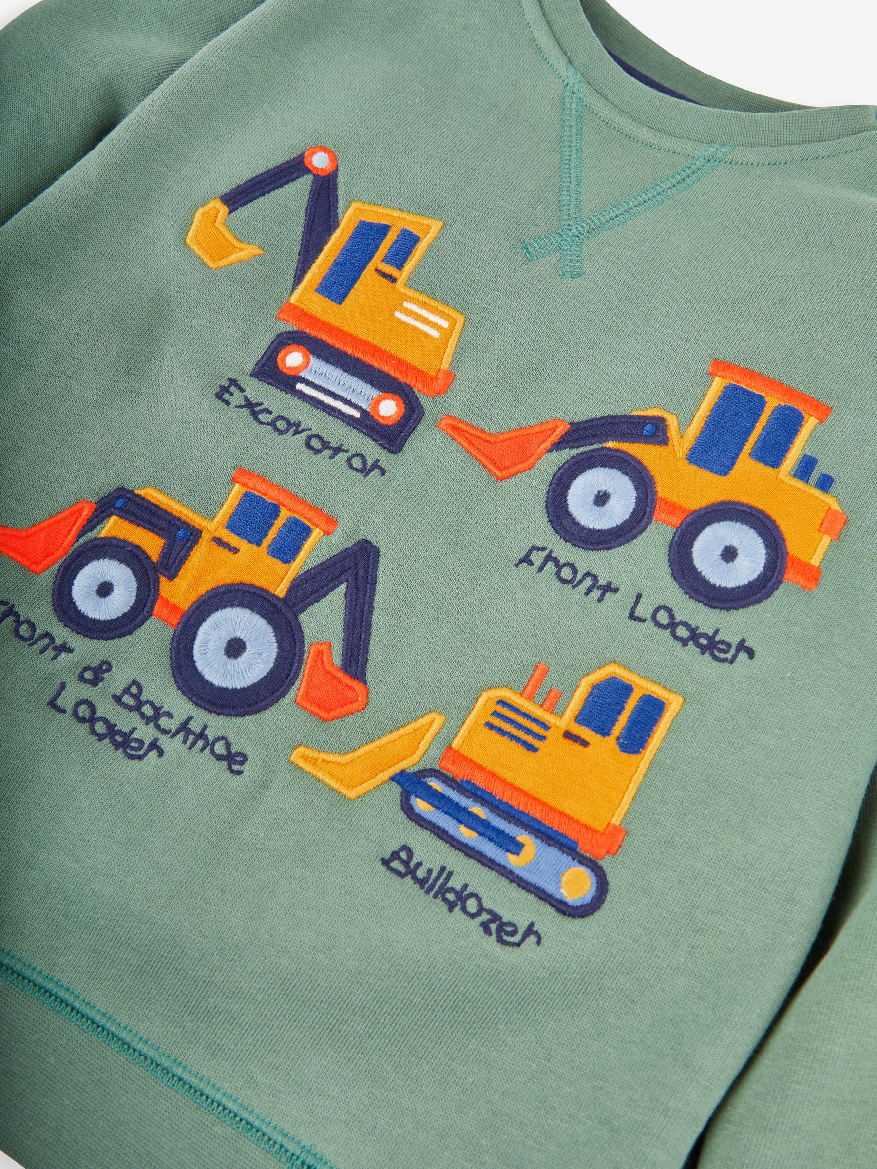 Green Diggers Digger Appliqué Sweatshirt - Image 2 of 3