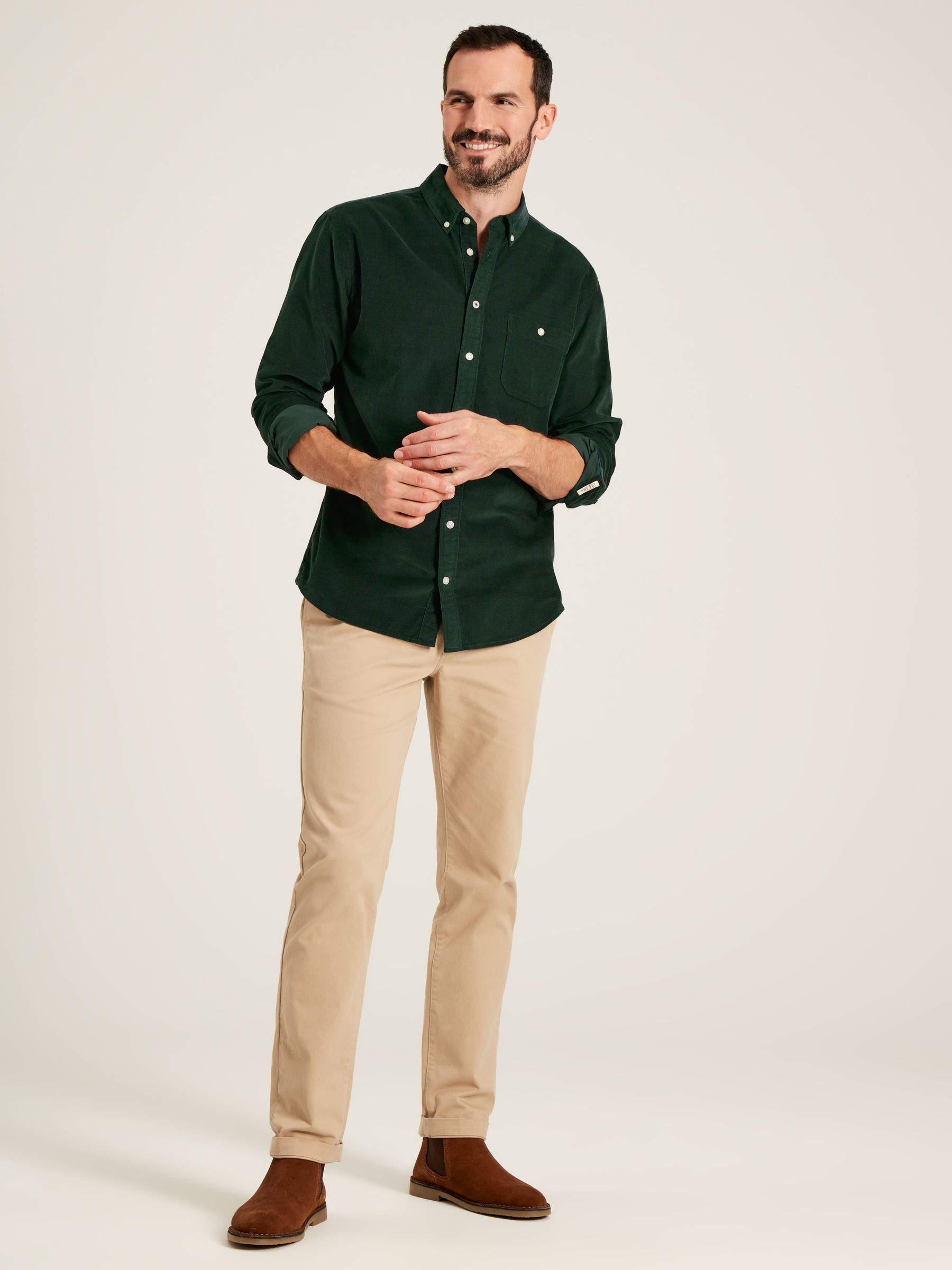Miller Green Corduroy Shirt - Image 3 of 7