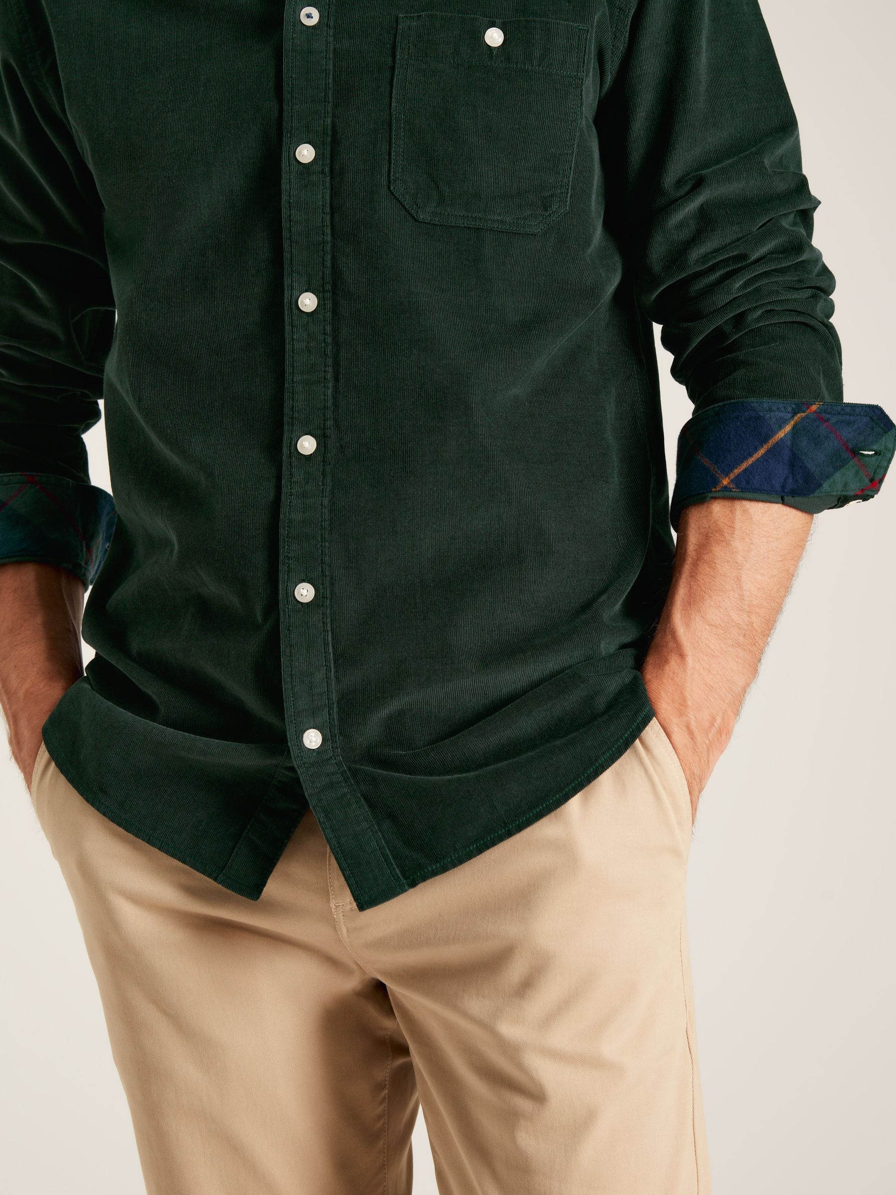 Miller Green Corduroy Shirt - Image 5 of 7