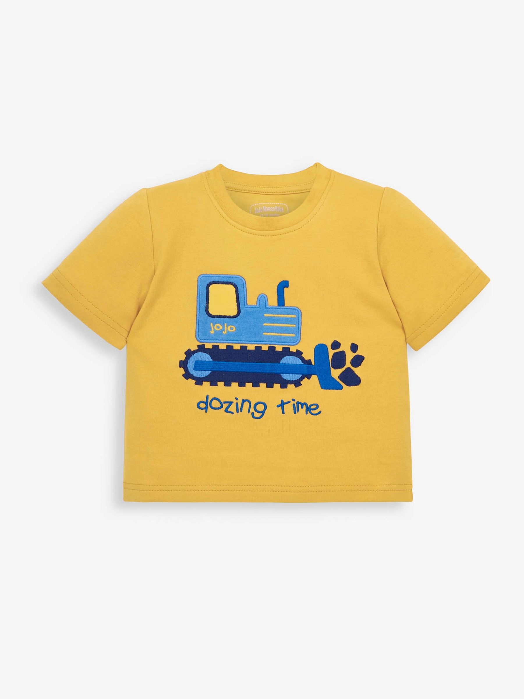 Blue 2-Pack Kids Bulldozer Jersey Pyjamas - Image 2 of 5