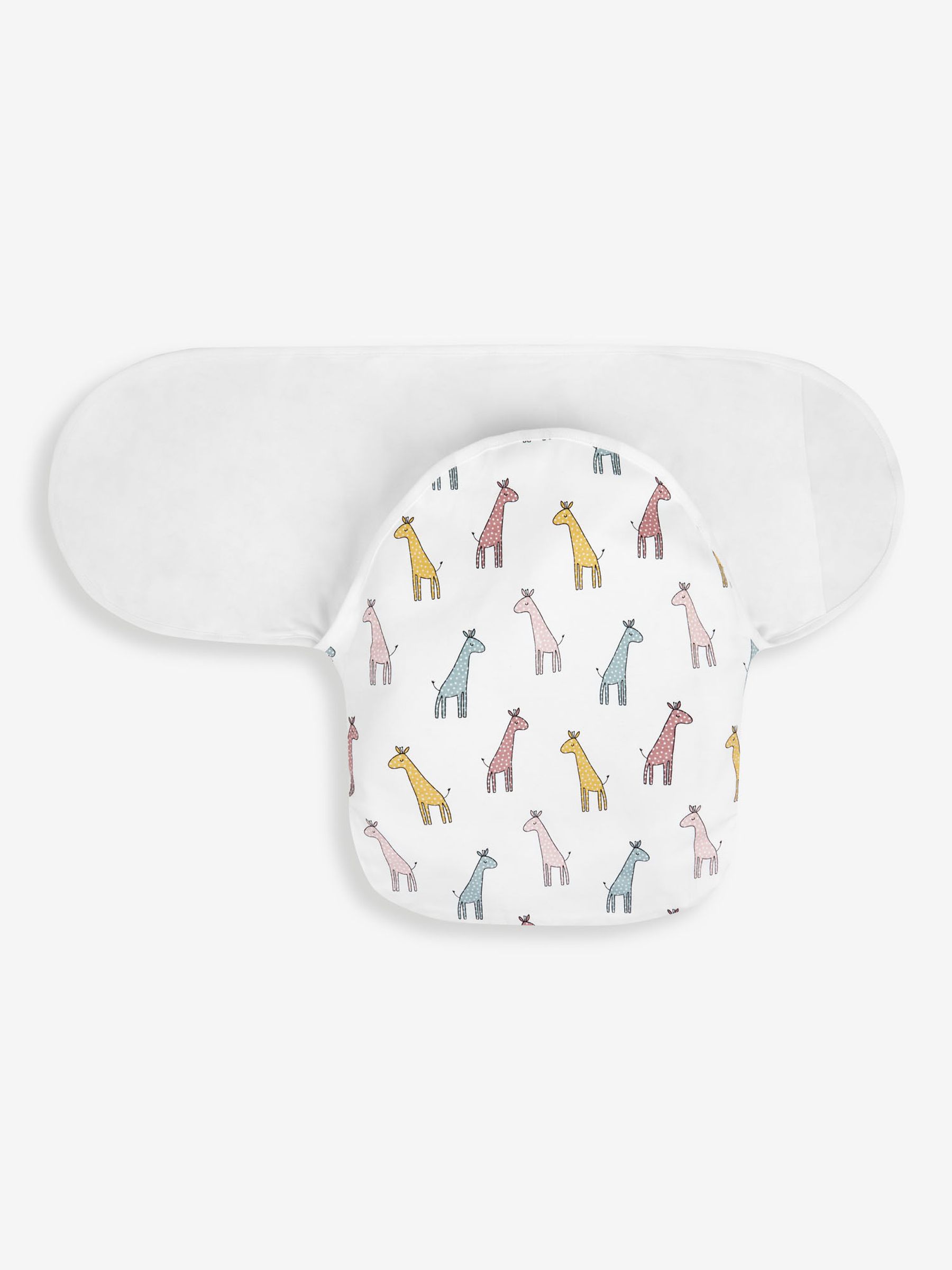 Pink Giraffe Swaddle with Zip - Image 4 of 5