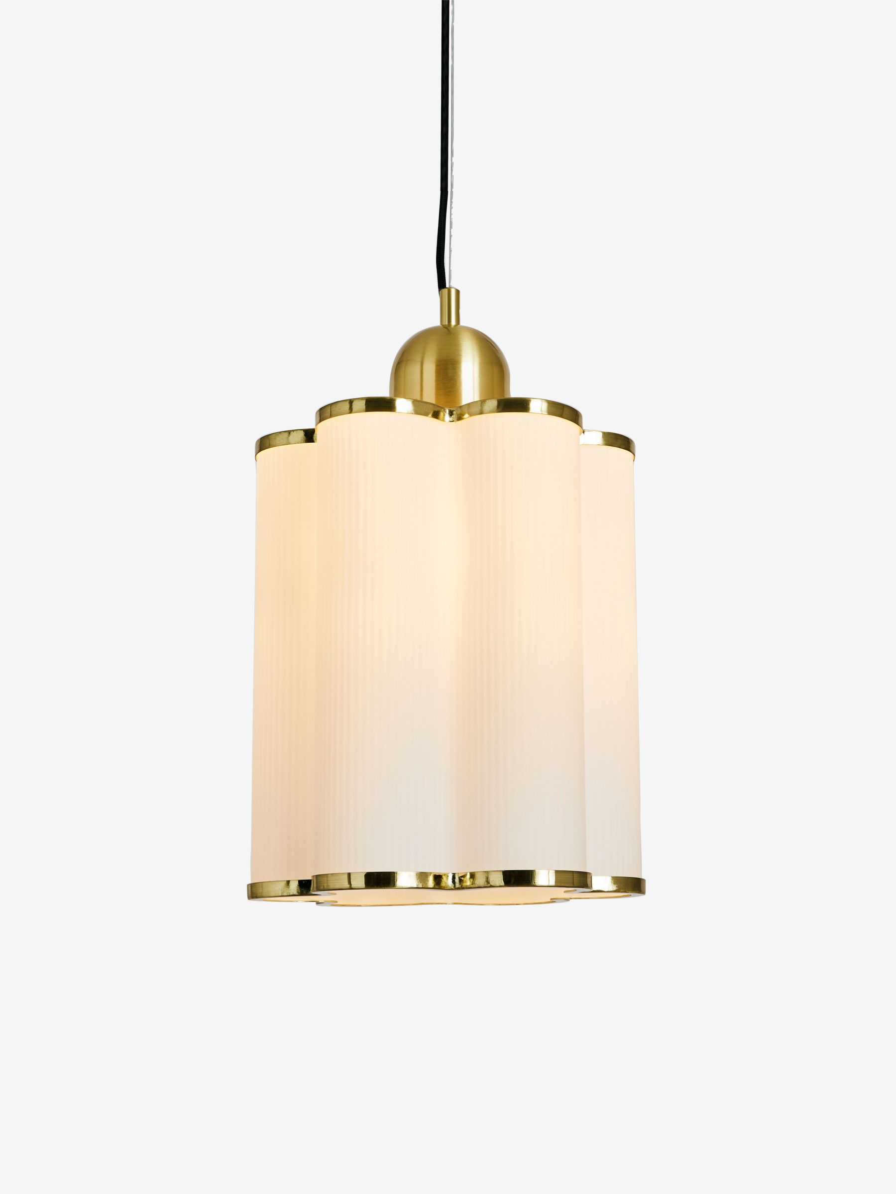 Single Pendant Stella Light in Brass - Image 3 of 3