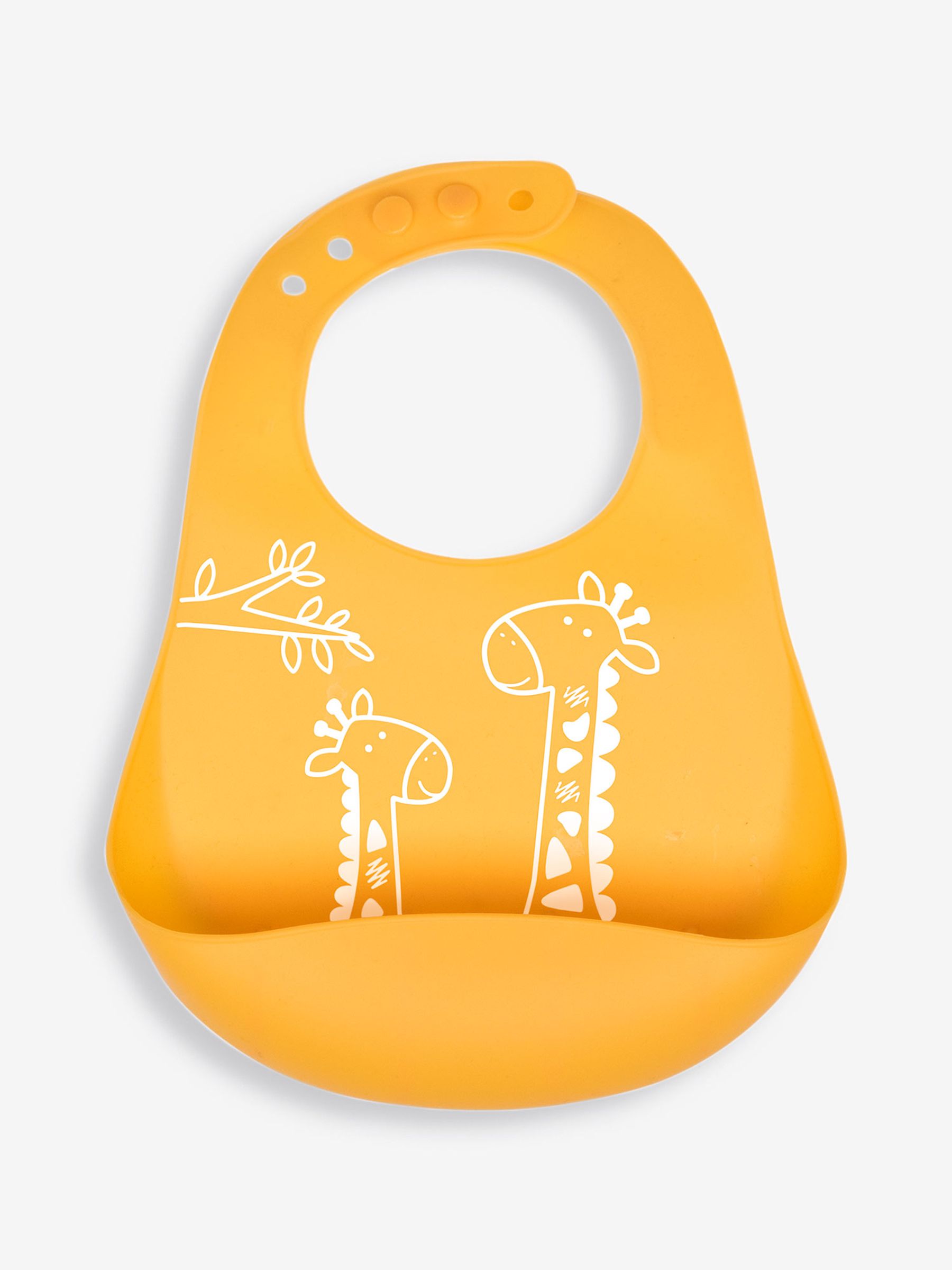 Yellow Silicone Bib - Image 1 of 1