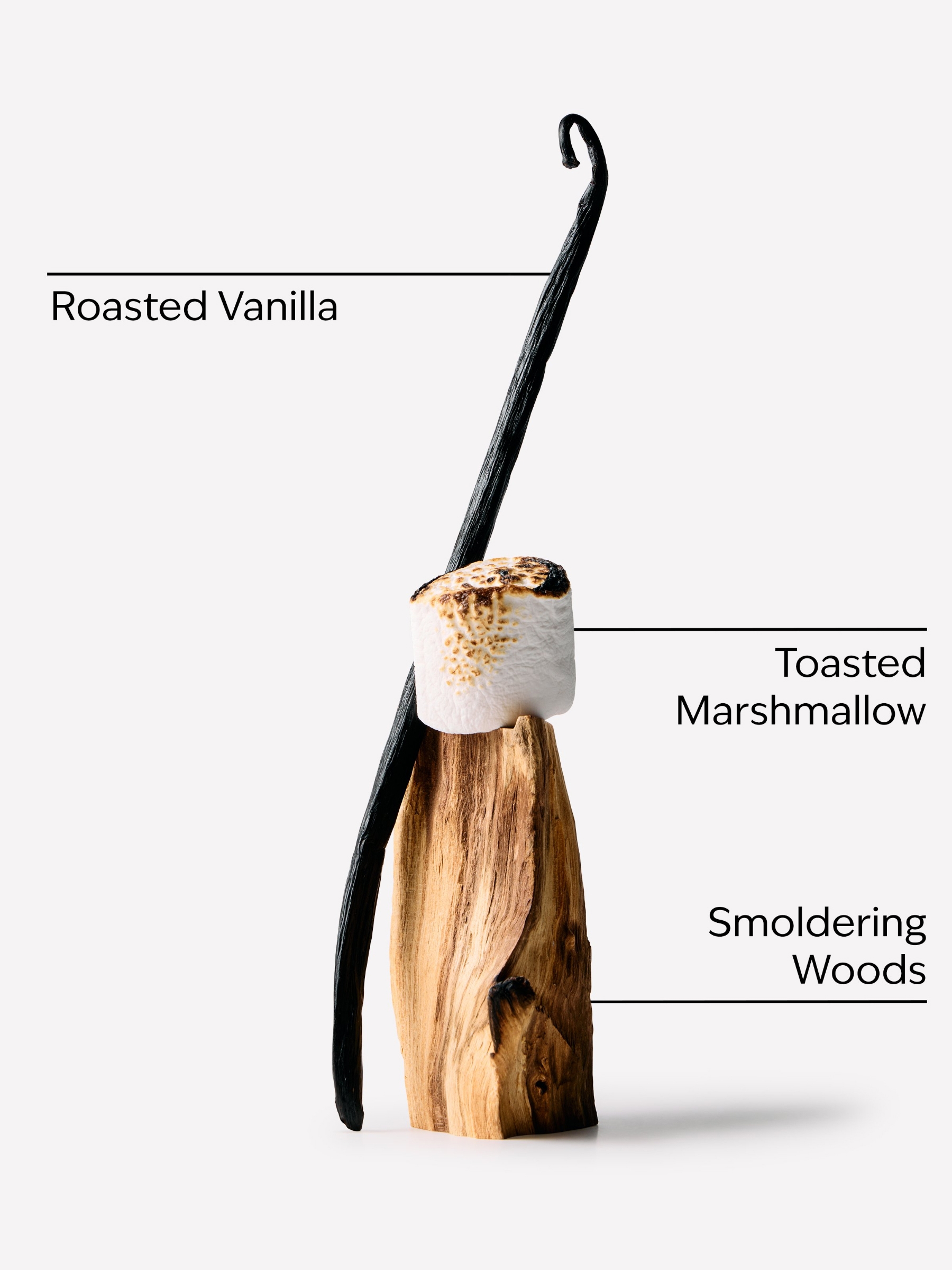 Marshmallow Fireside 3-Wick Candle 411g - Image 2 of 2