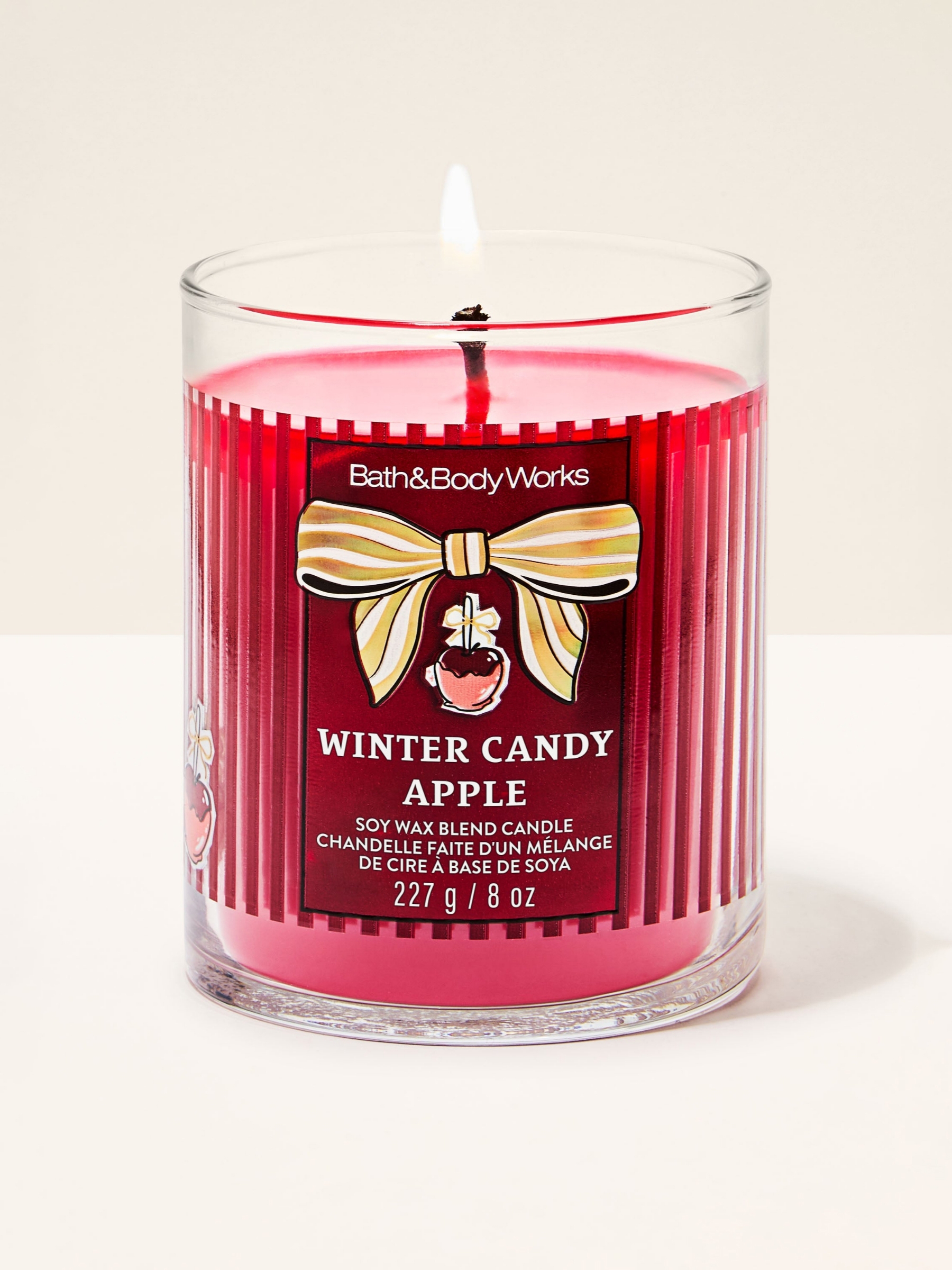 Winter Candy Apple 3-Wick Candle 411g 1 Wick - Image 1 of 2 Winter Candy Apple 3-Wick Candle 411g 1 Wick - Image 1 of 2