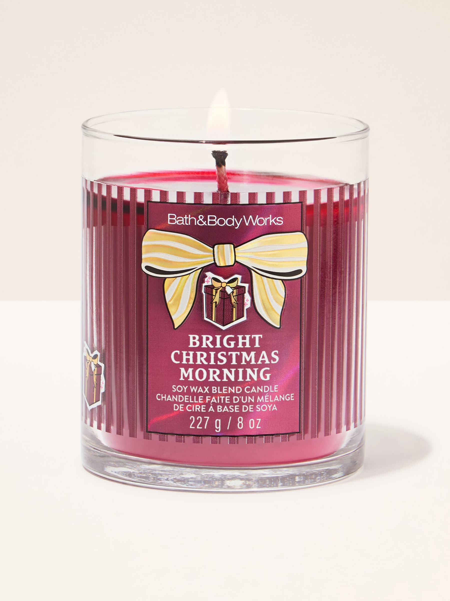 Bright Christmas Morning Signature Single Wick Candle 227g - Image 1 of 2