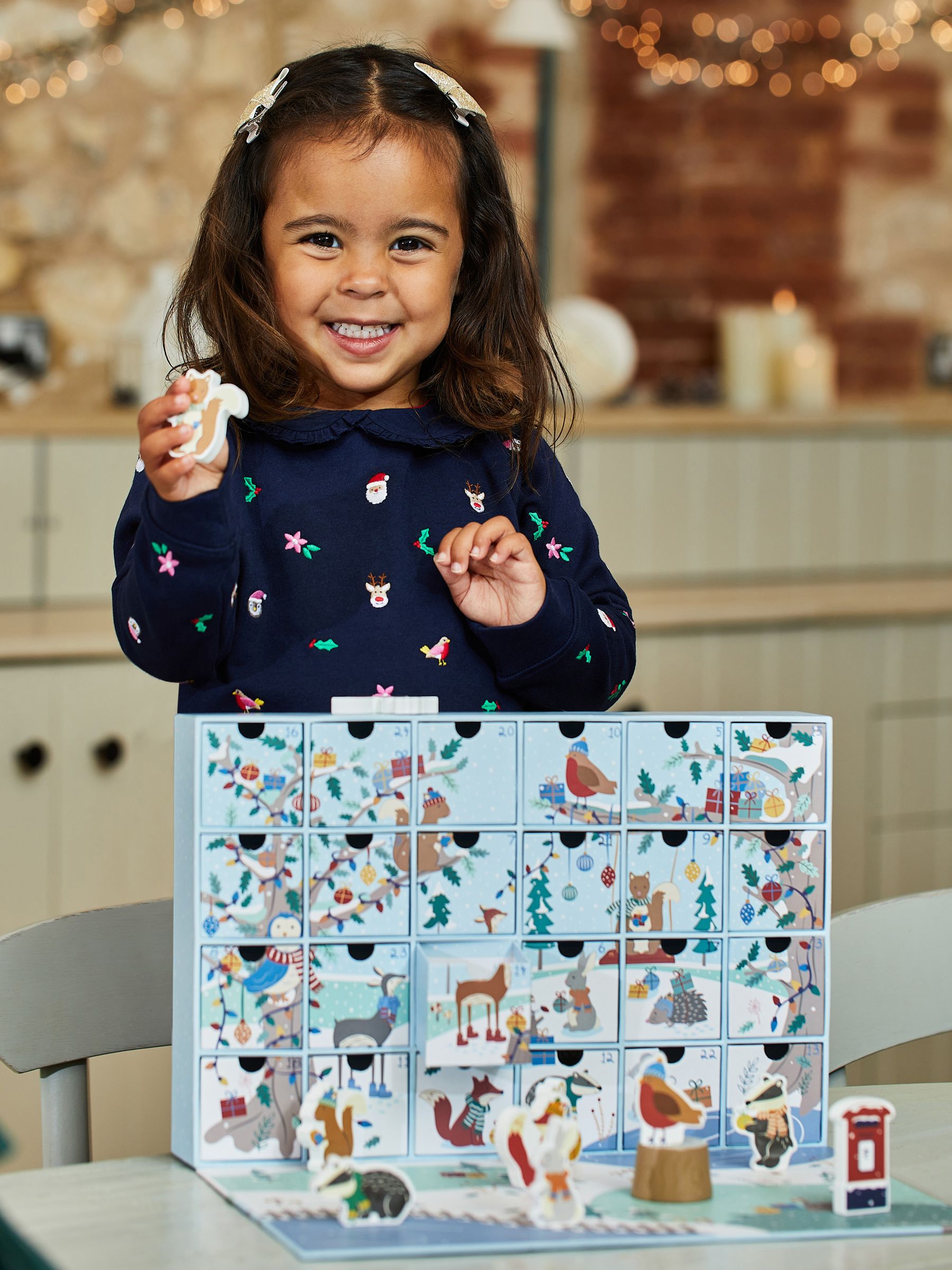 Christmas Woodland Filled Advent Calendar - Image 2 of 8