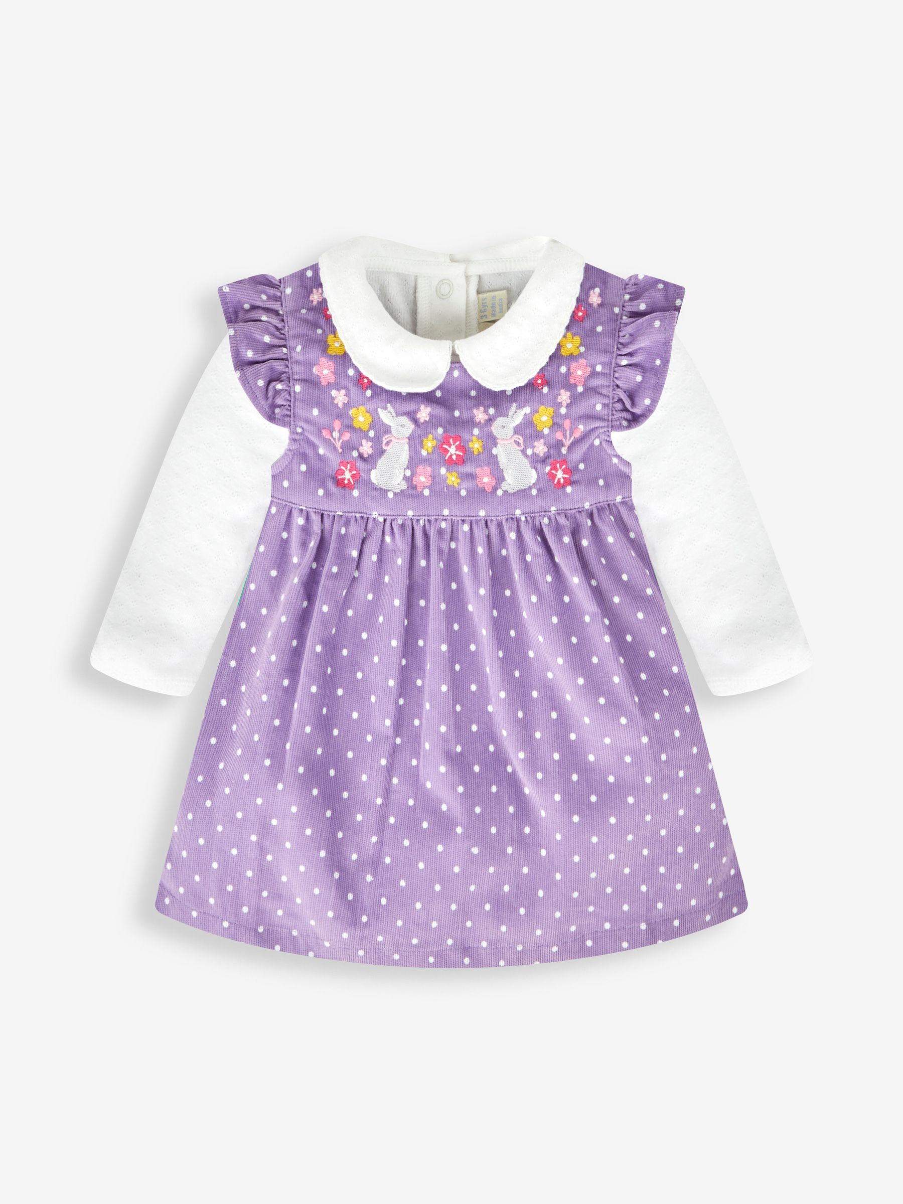 Lilac Purple Bunny Dress Set - Image 1 of 3