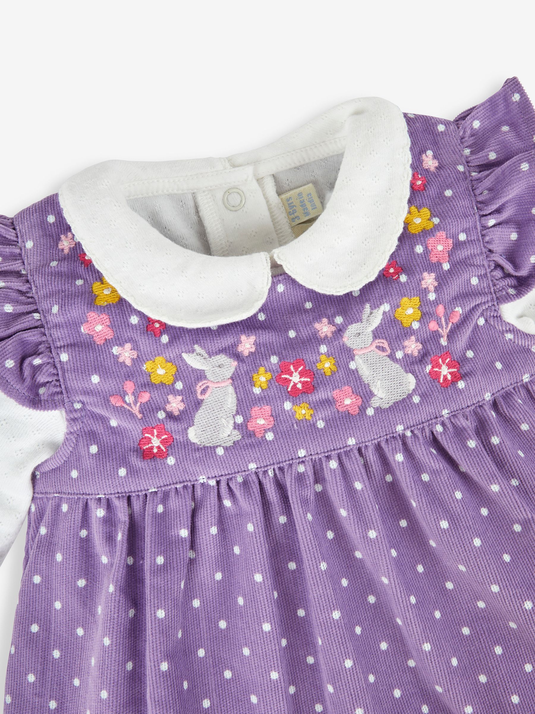 Lilac Purple Bunny Dress Set - Image 3 of 3