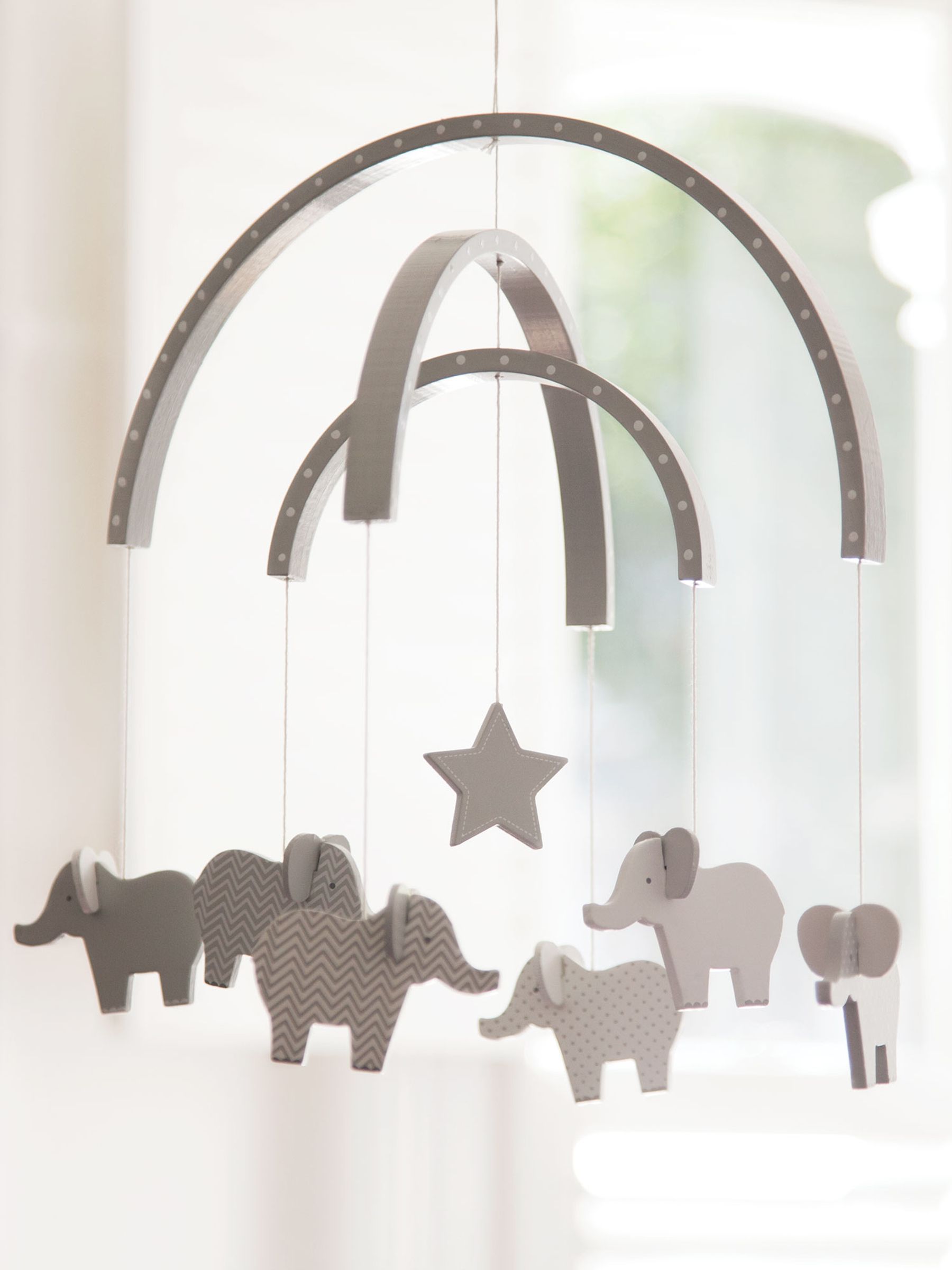 Newborn Elephant Mobile - Image 1 of 2