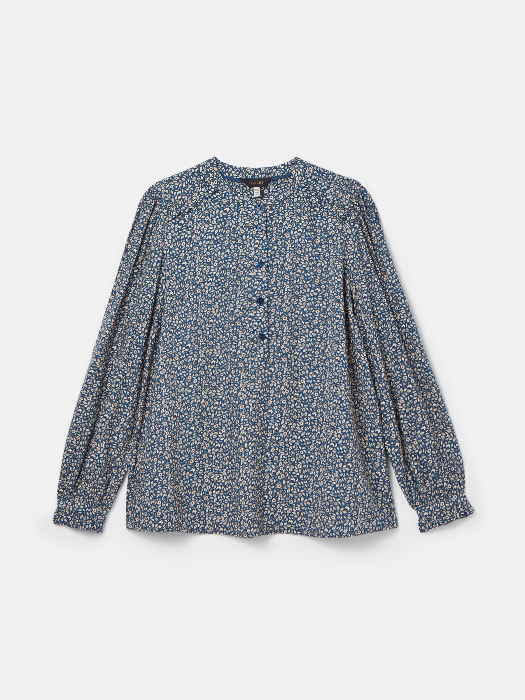 Emsley Blue Floral Long Sleeve Blouse - Image 6 of 6