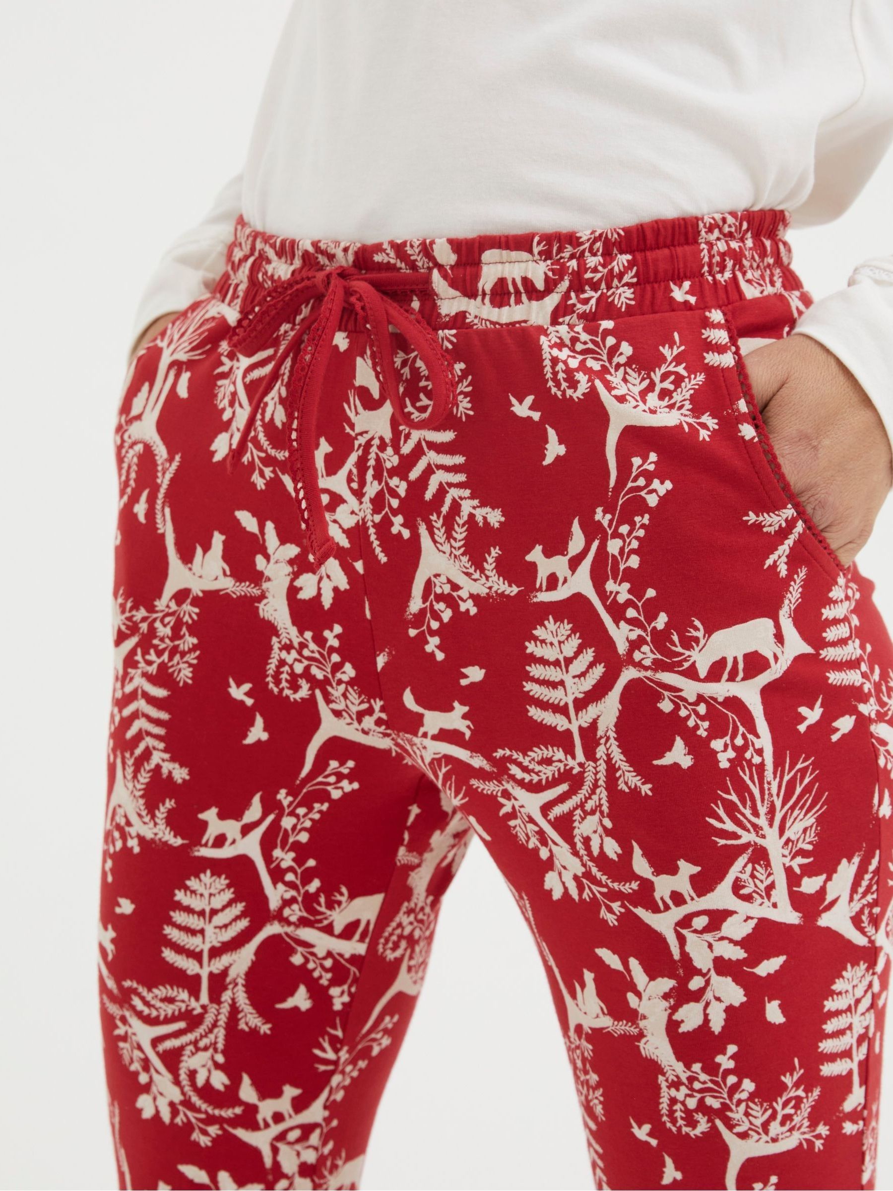 Red Ellie Forest Scapes Leggings - Image 4 of 5
