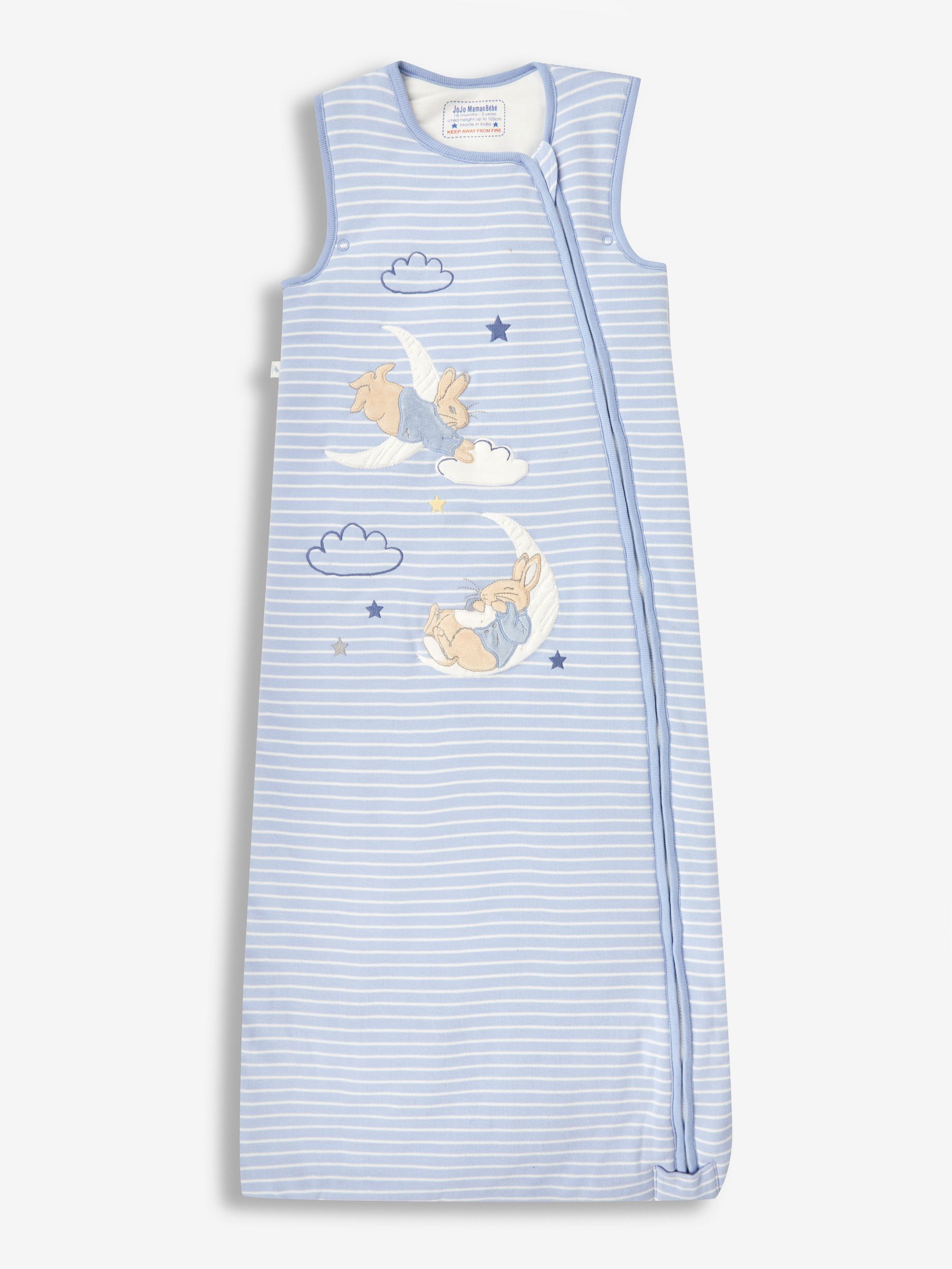 Peter Rabbit Appliqué 2.5 Tog Toddler Sleeping Bag - Image 1 of 3