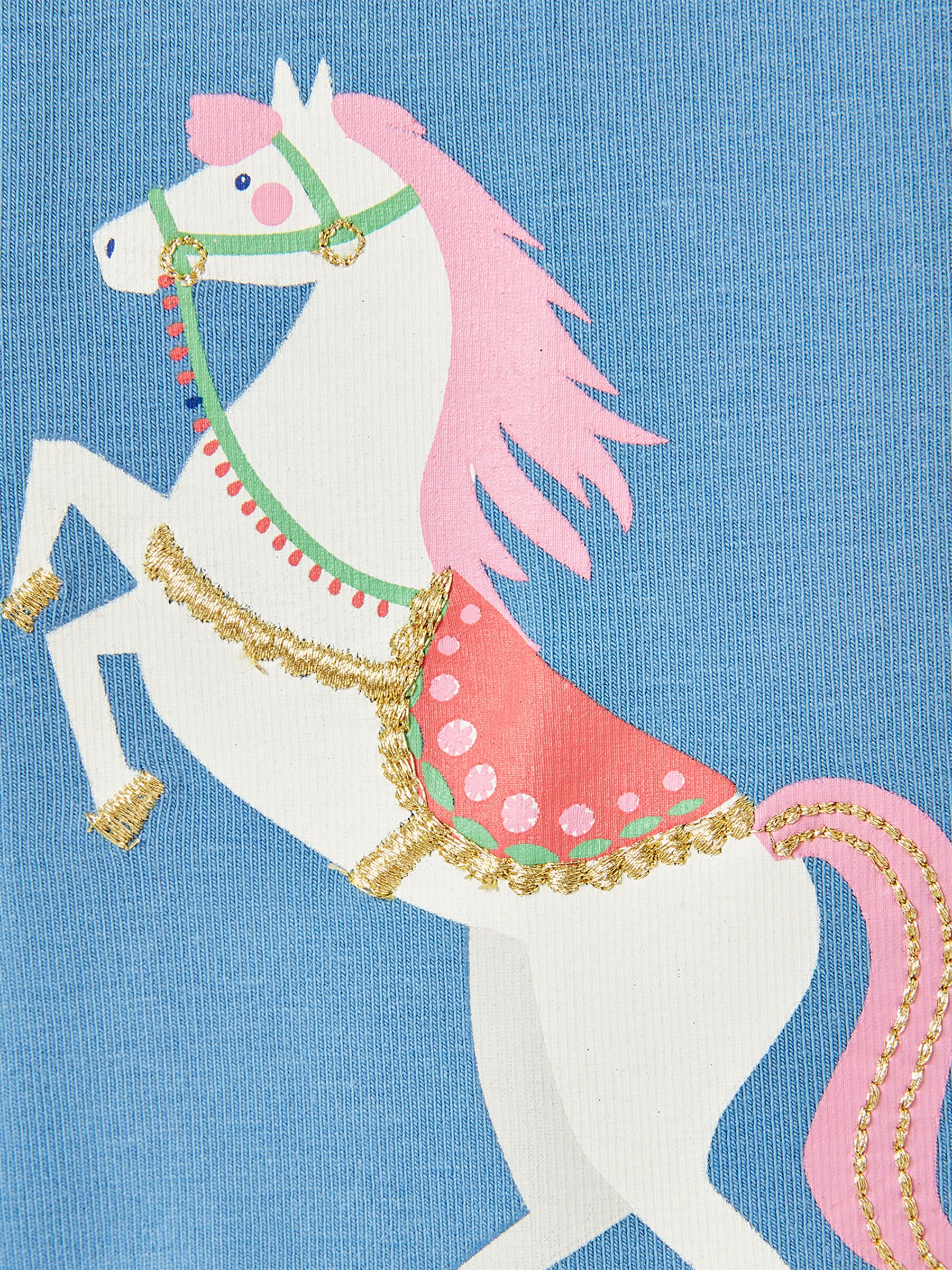 Emilia Luxe Blue Artwork Leggings - Image 5 of 5