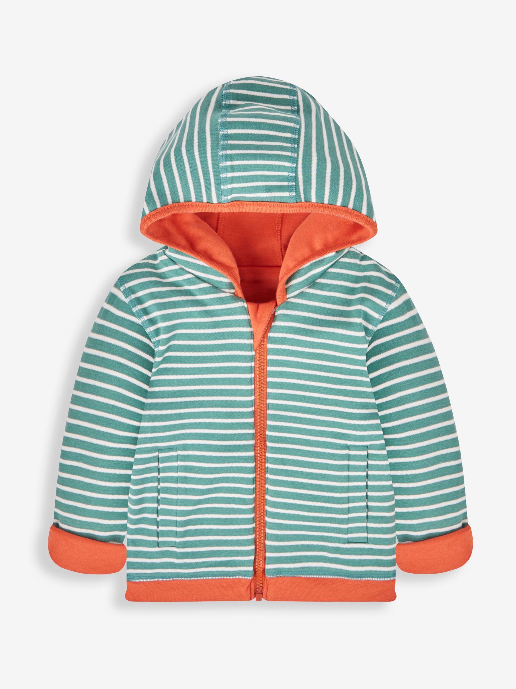 Rust Fox Appliqué Reversible Hoodie - Image 3 of 8