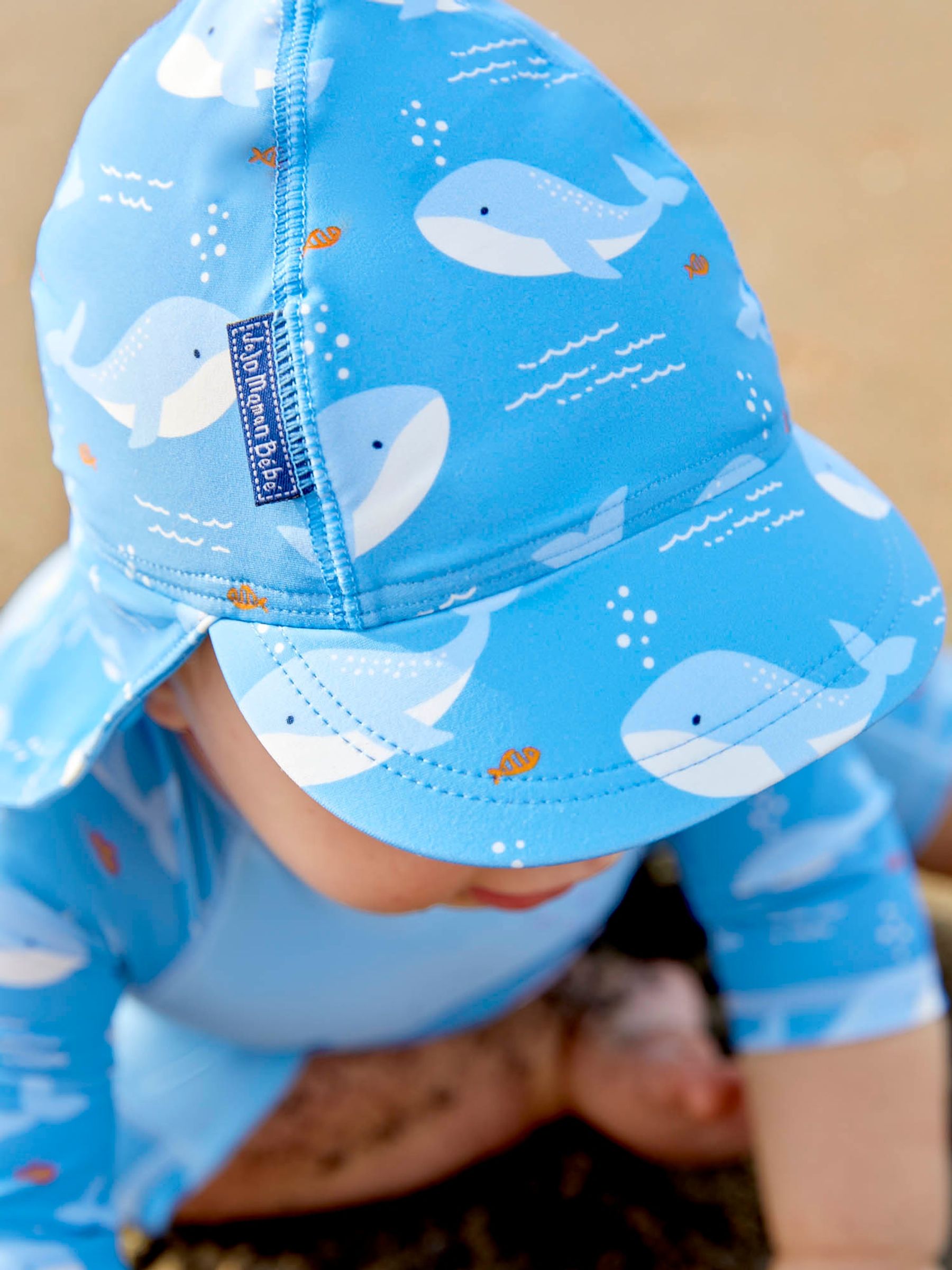 Blue Whale UPF 50 Sun Protection Hat - Image 2 of 3