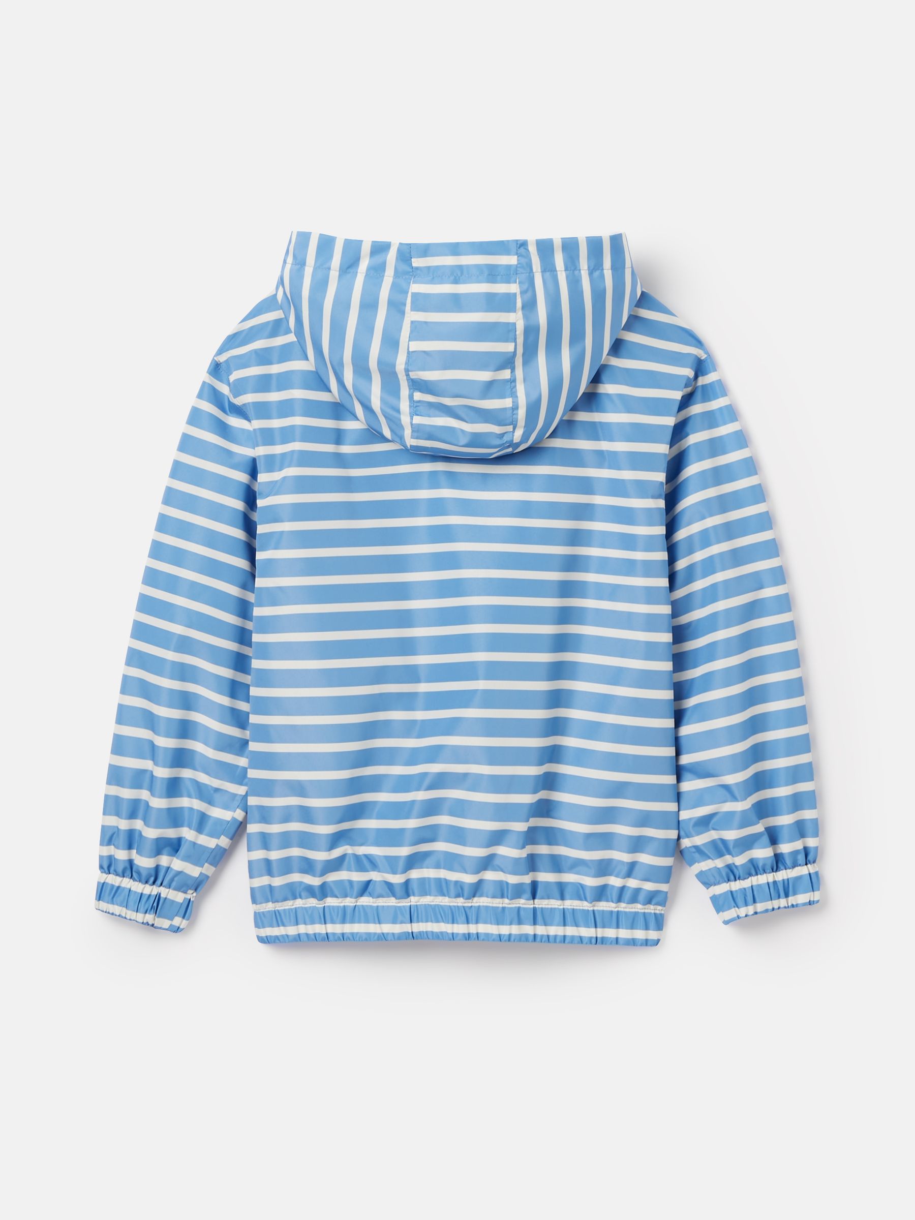 Kids' Windbreaker Blue & White Striped Waterproof Raincoat - Image 2 of 5