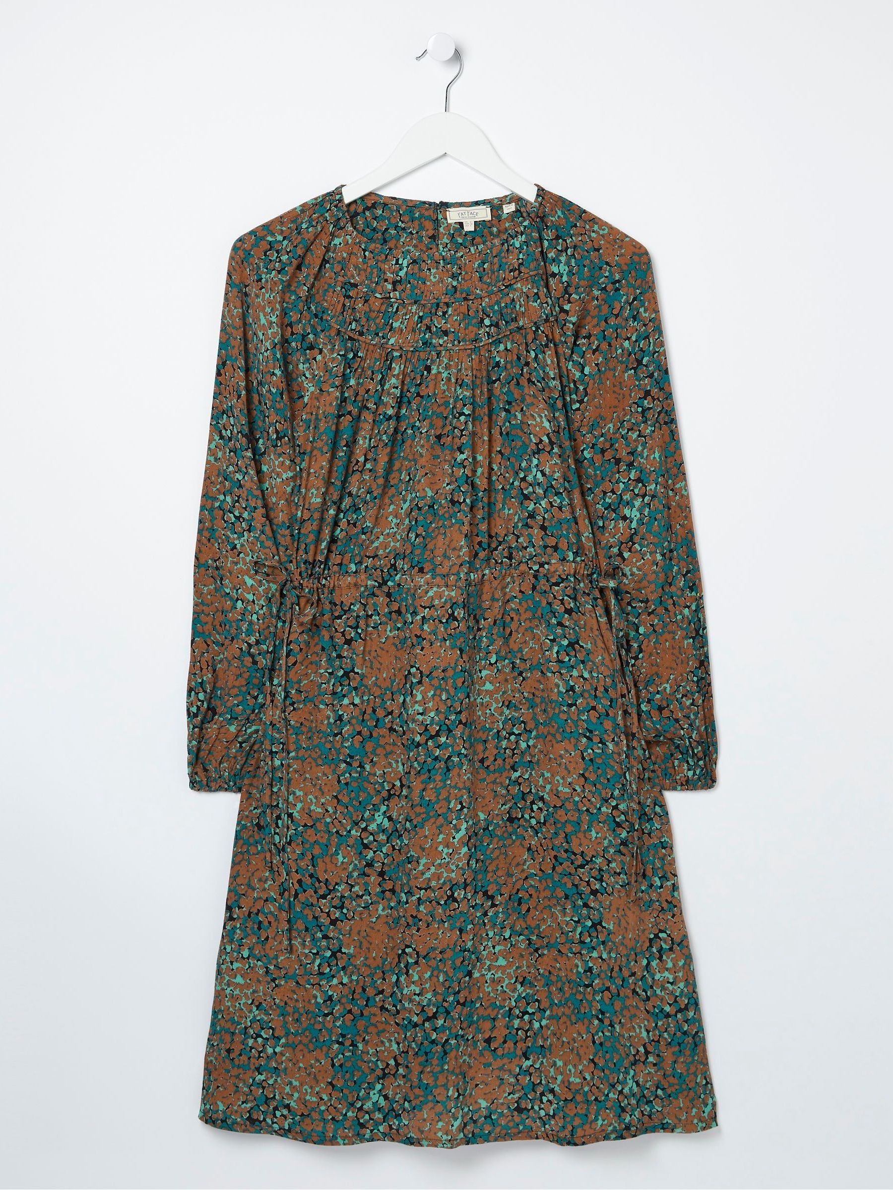 Black Taylor Textured Spot Dress - Image 5 of 5